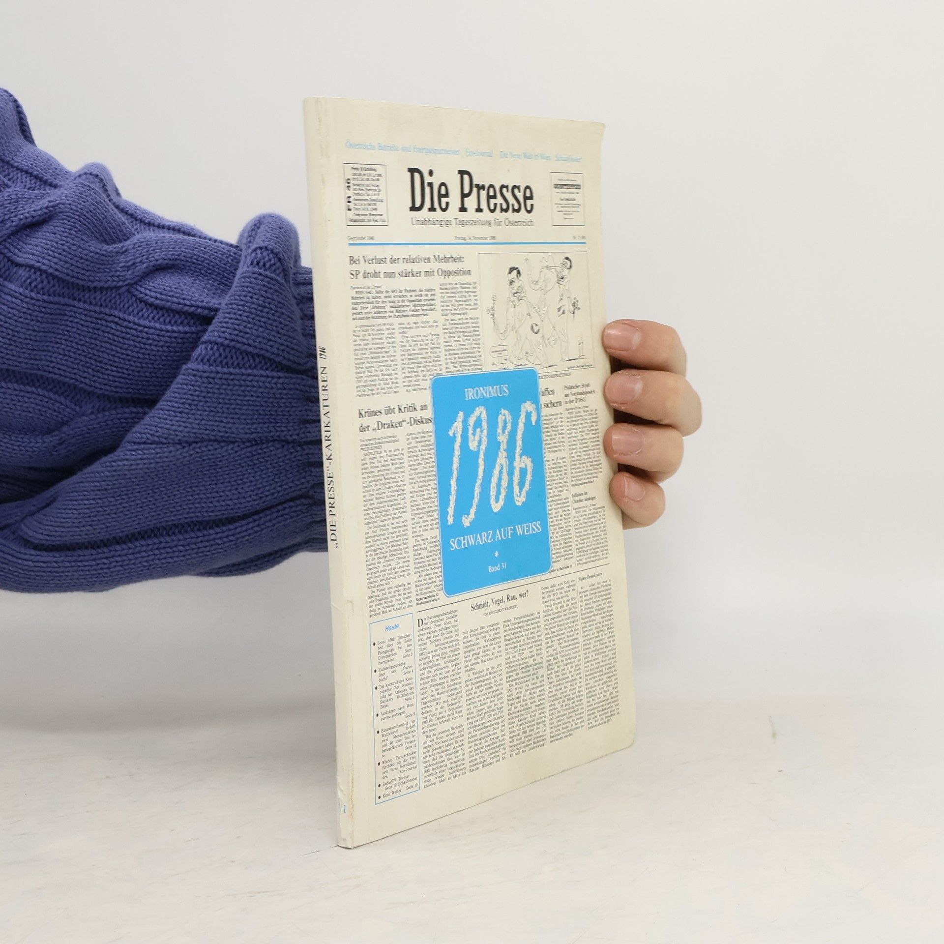 Ironimus. Die Presse 1986