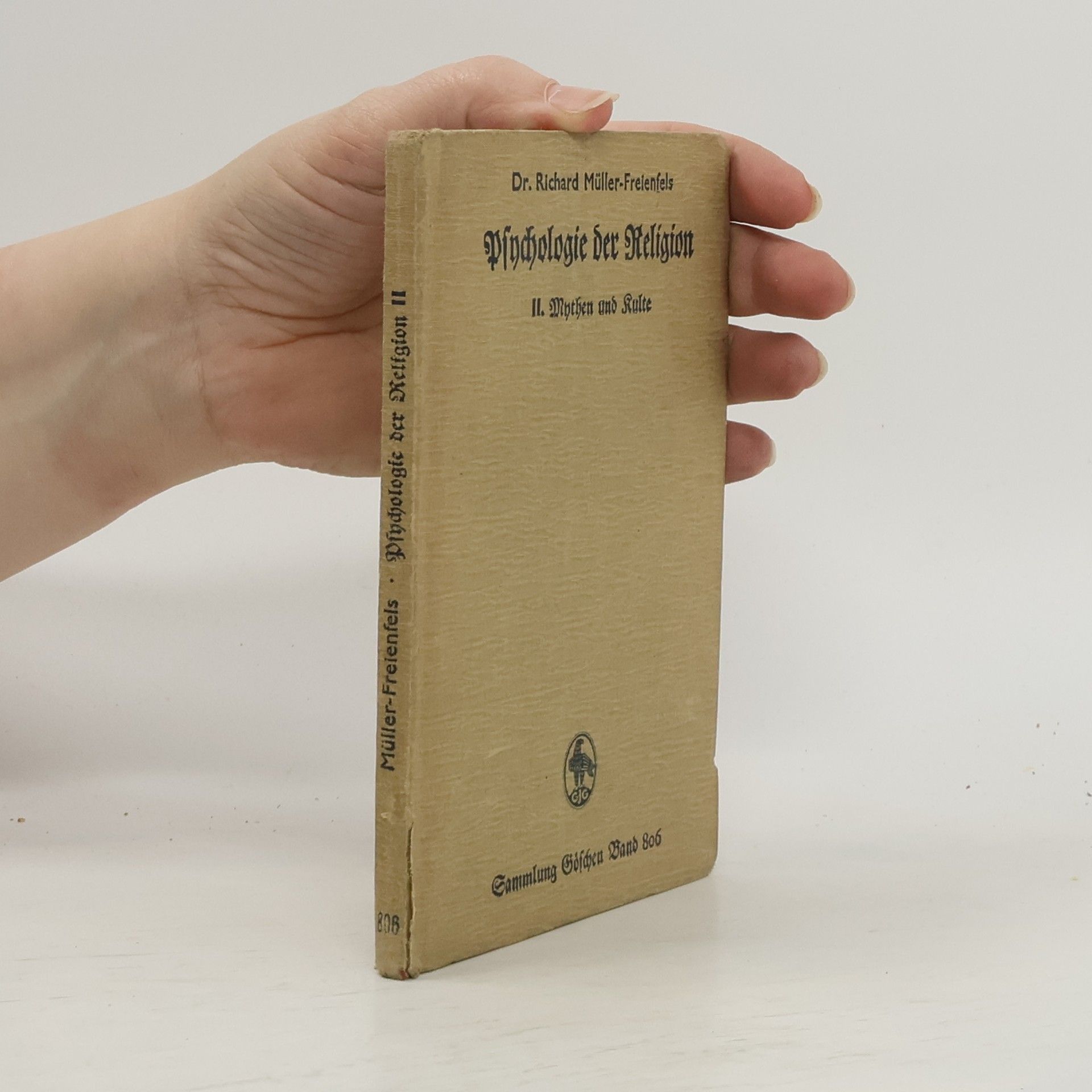 Richard Müller Freienfels Psychologie der Religion II