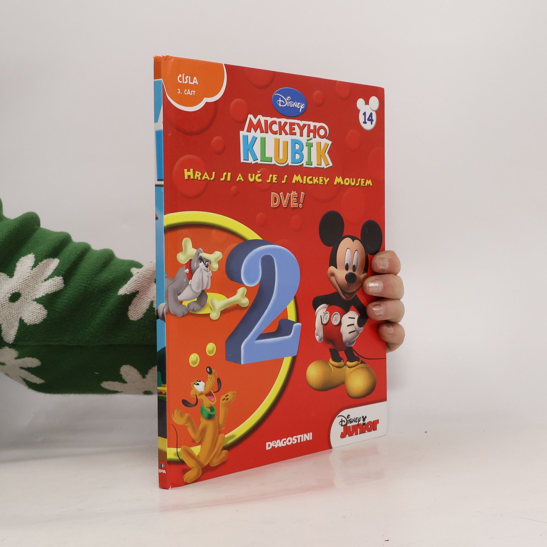 Kolektív autorov Mickeyho klubík. Hraj si a uč se s Mickey Mousem 14. Dvě! 2