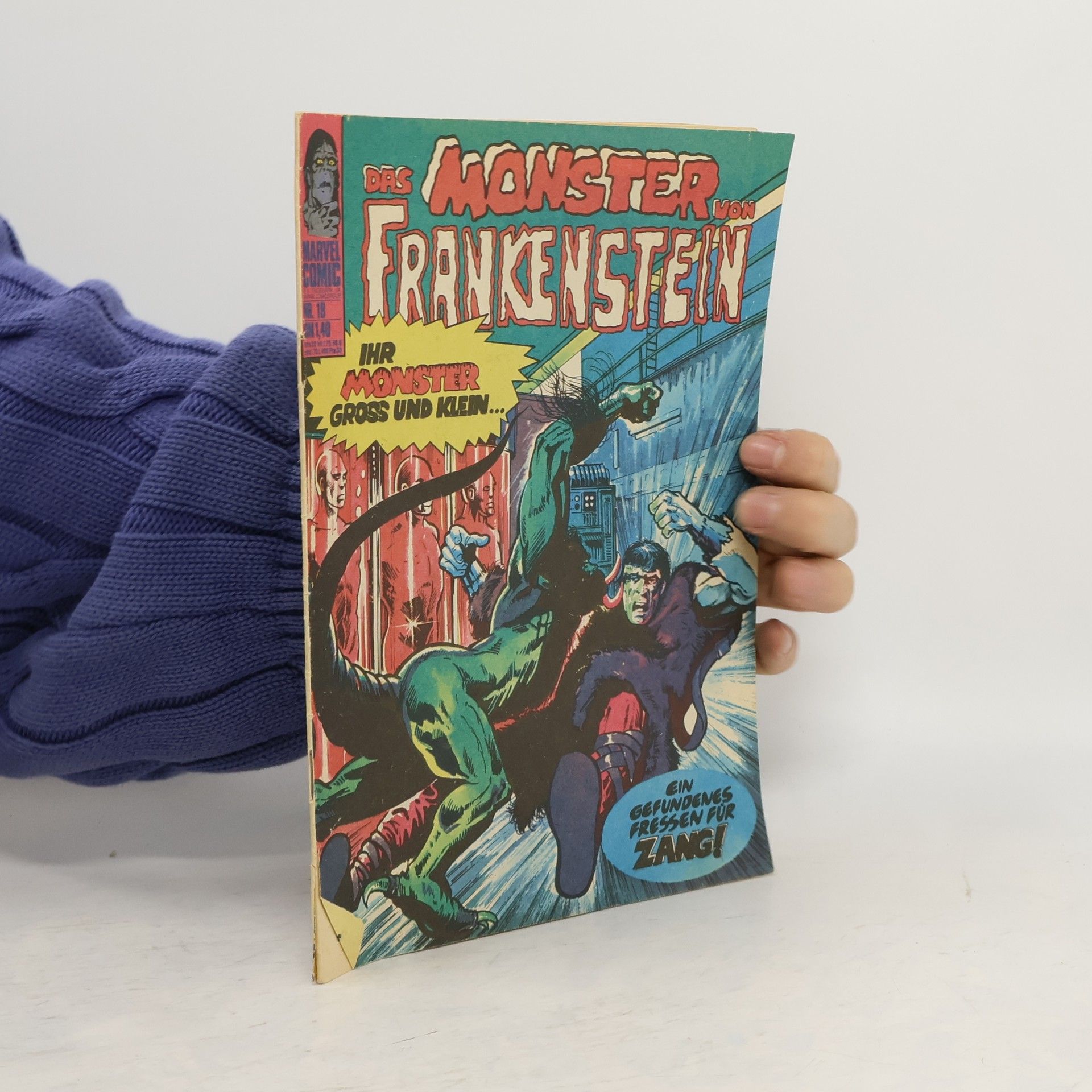 Collectif d'auteurs Das Monster von Frankenstein. Nr. 19