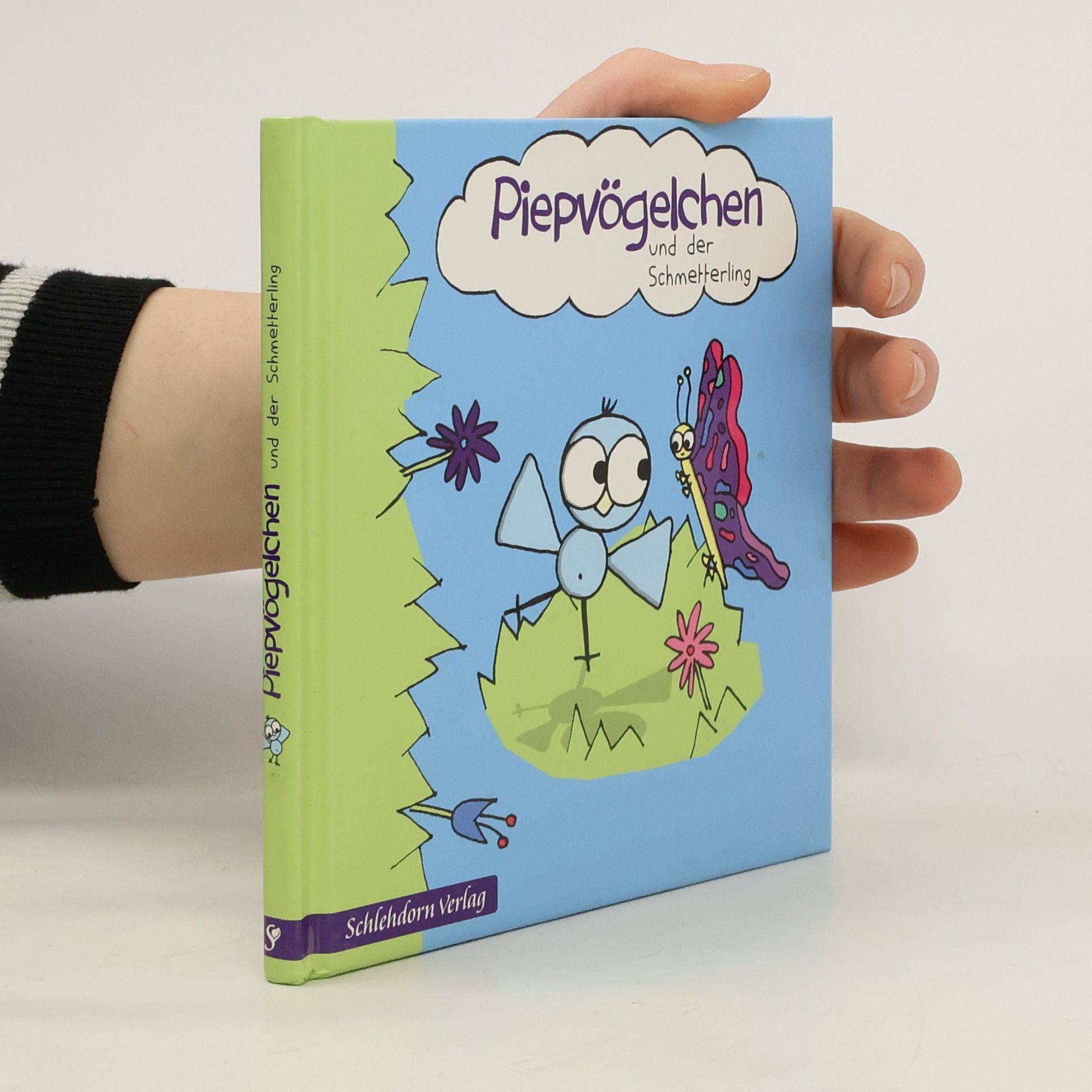 Piepvögelchen und der Schmetterling