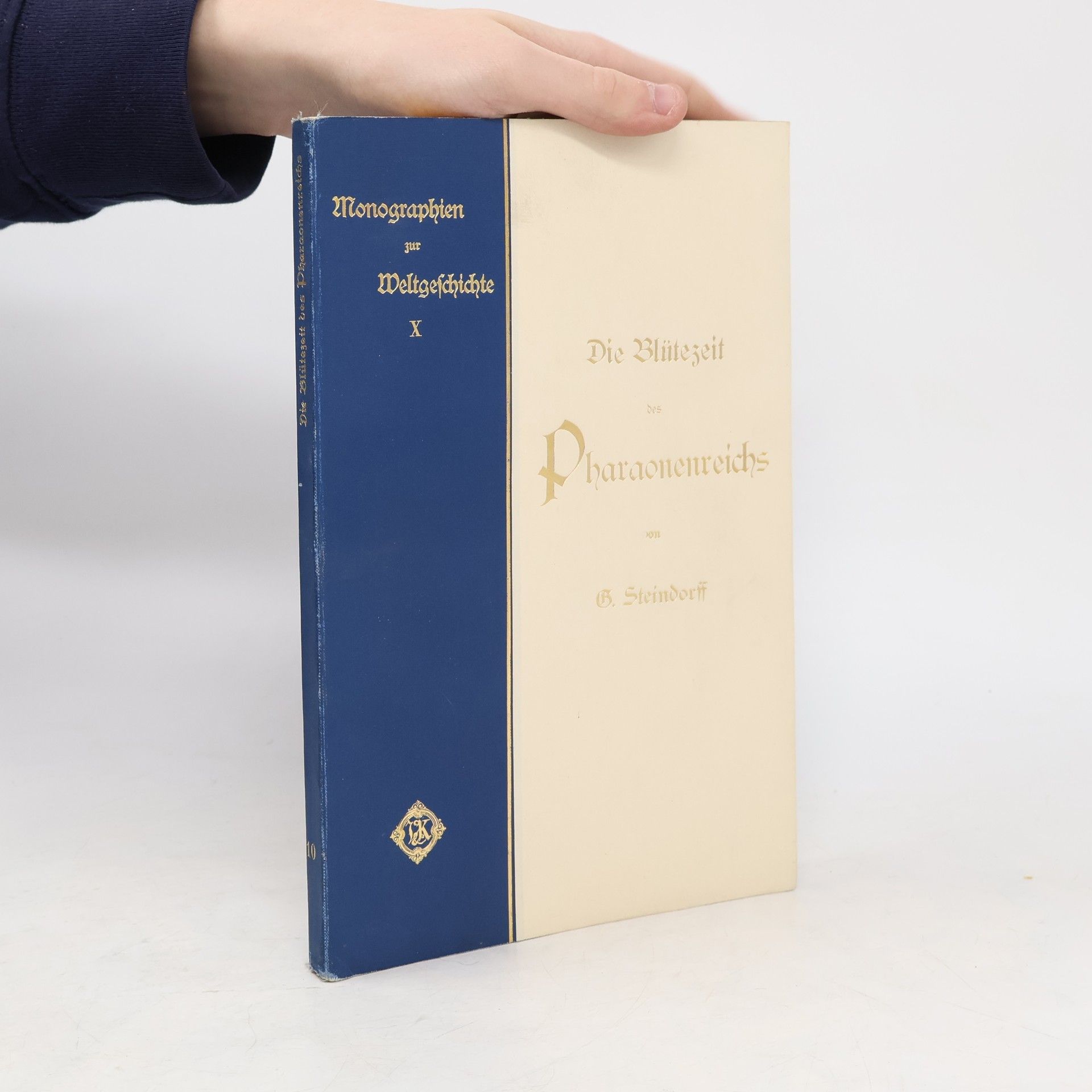 Georg Steindorff Monographien zur Weltgeschichte X