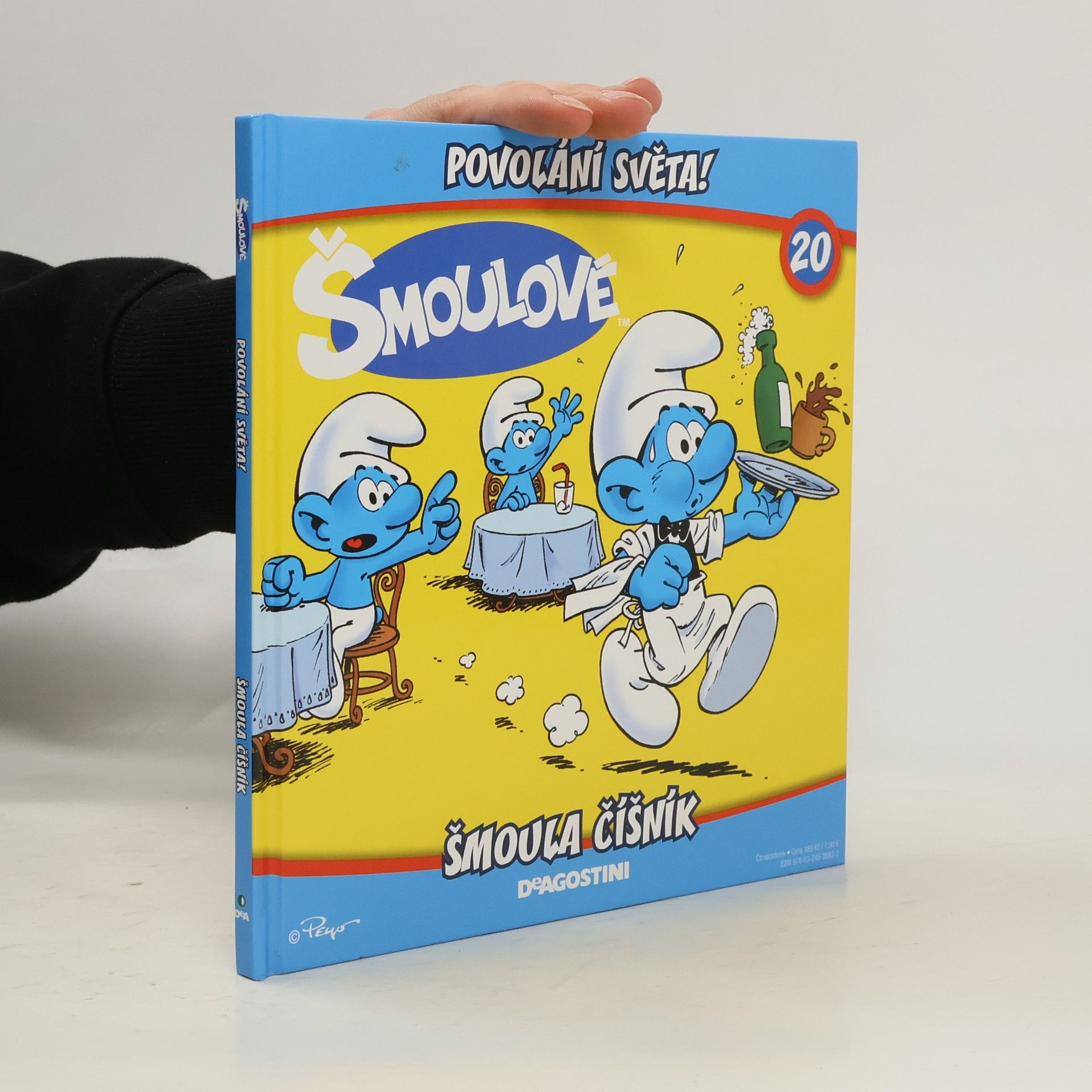 Kolektív autorov Šmoulové. Povolání světa! 20. Šmoula číšník