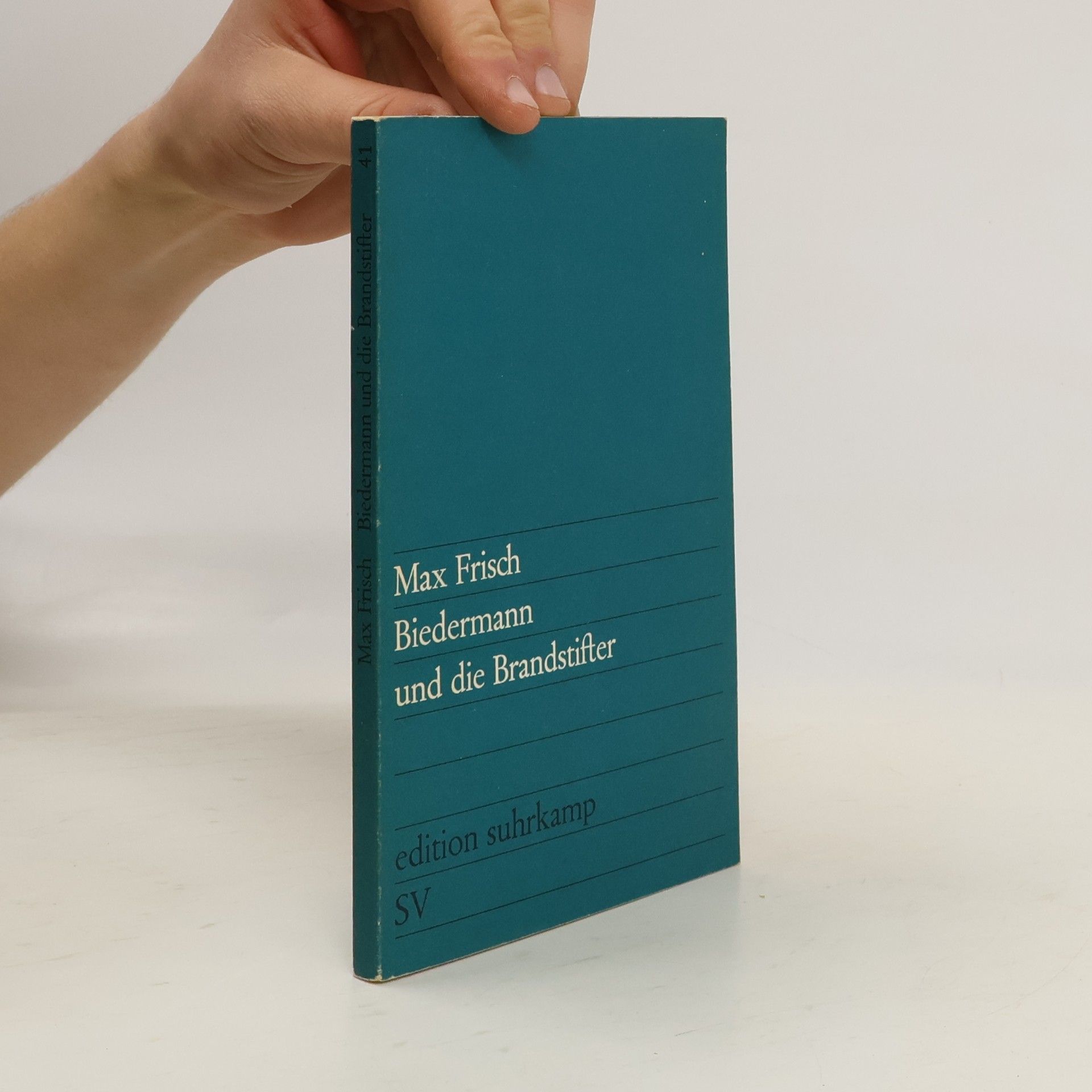 Max Frisch Biedermann und die Brandstifter