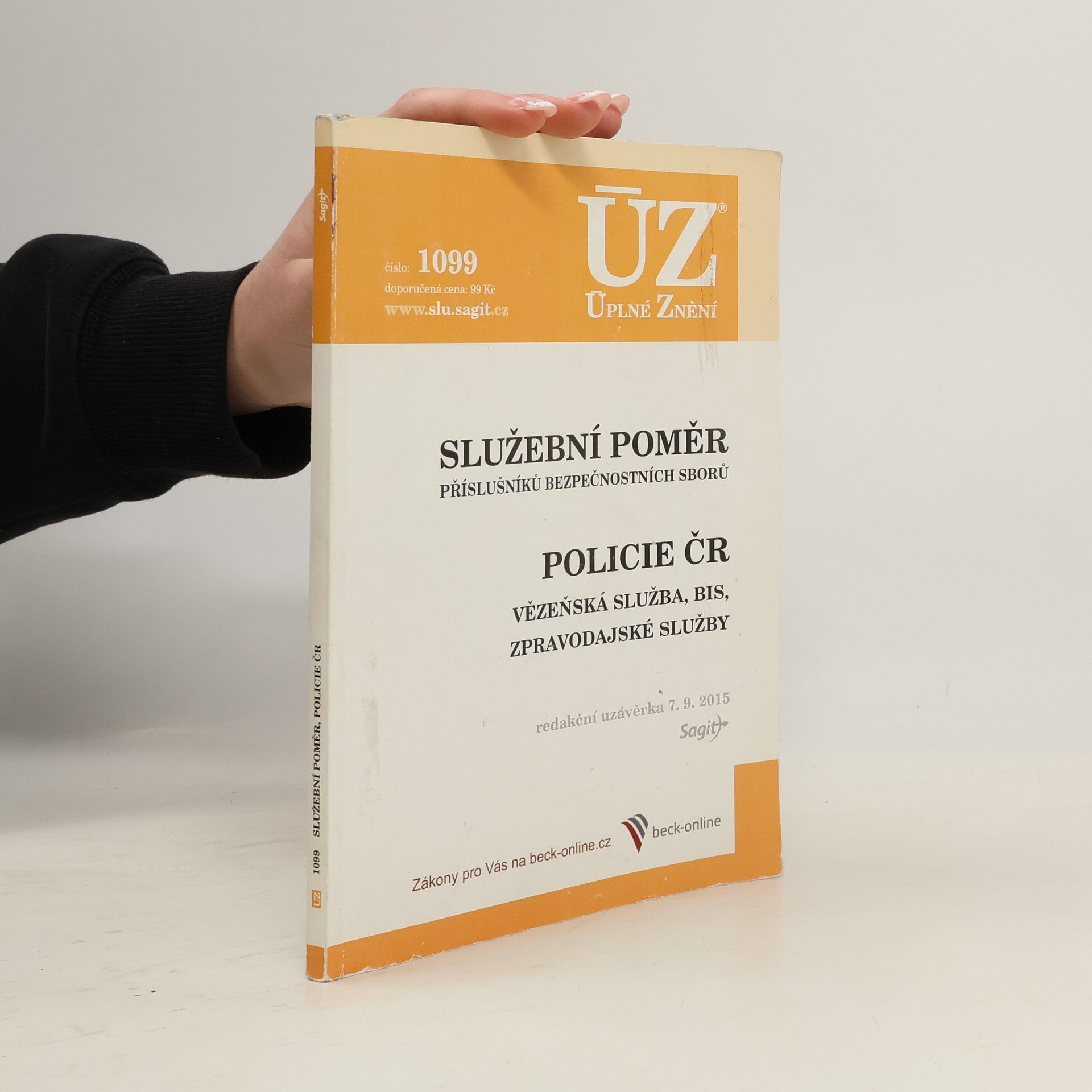 Collectif d'auteurs ÚZ, Služební poměr příslušníků bezpečnostních sborů