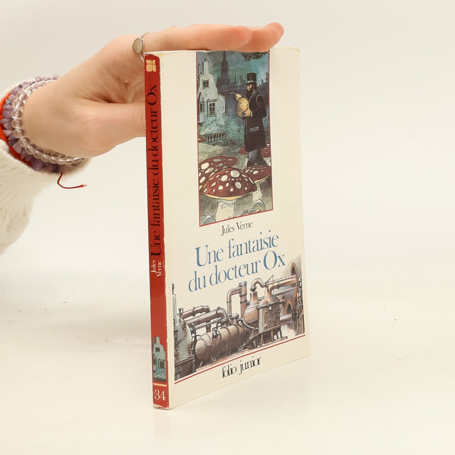 Jules Verne folio junior - 34: Une fantaisie du Docteur Ox