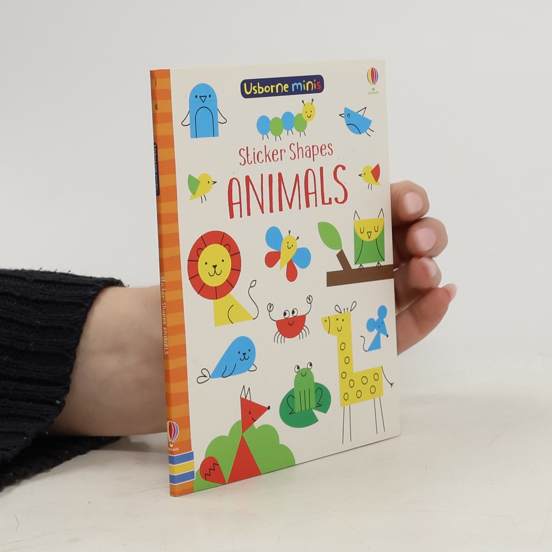 Sam Smith Usborne Minis - 1: Sticker Shapes Animals