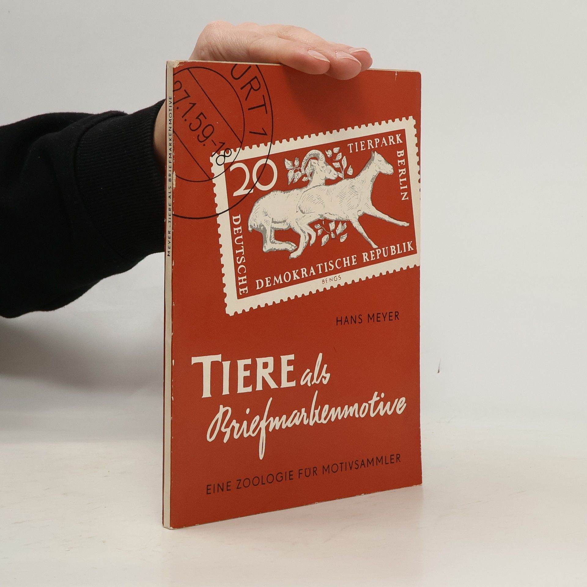 Hans Meyer Tiere als Briefmarkenmotive