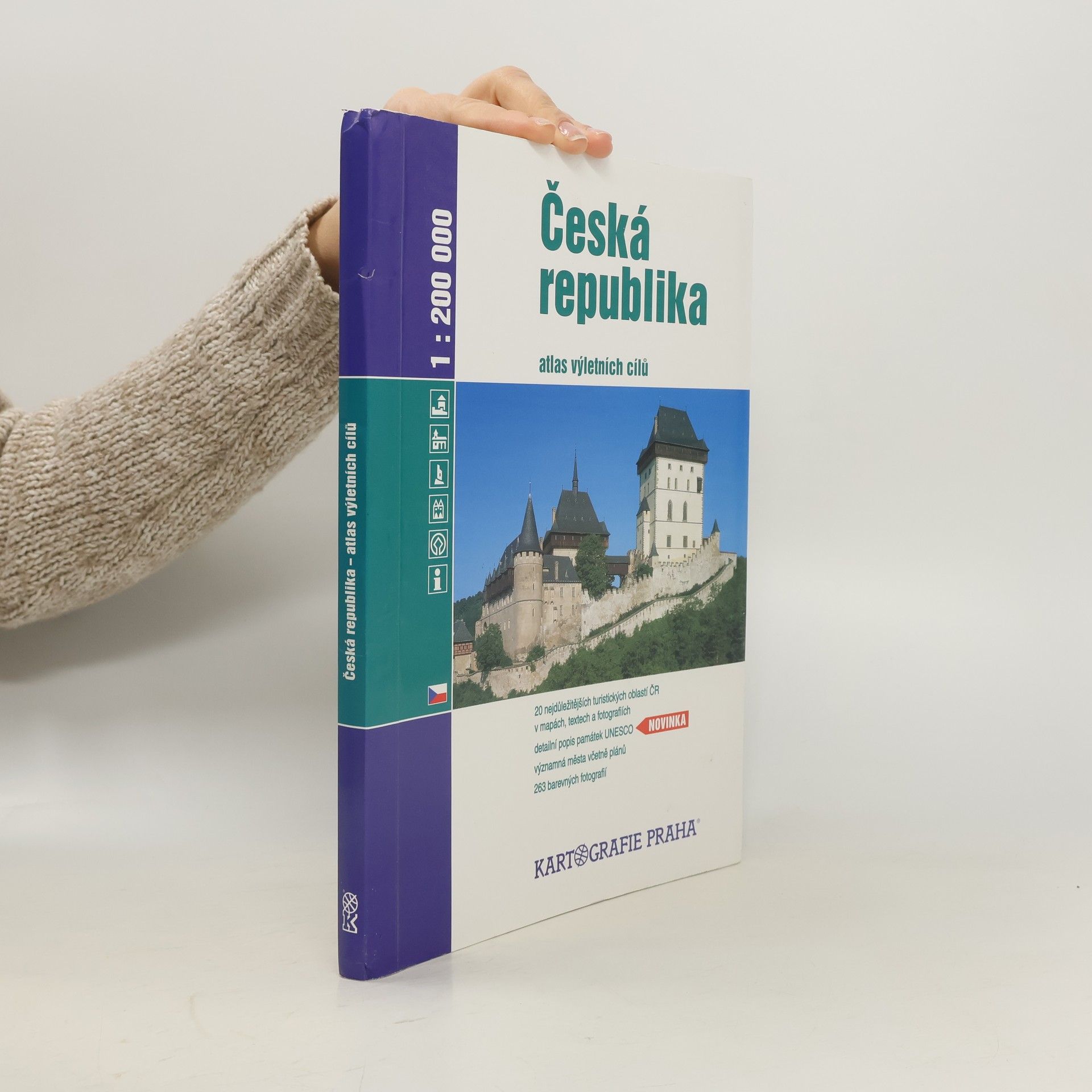 P. Petr Karas Česká republika atlas výletních cílů