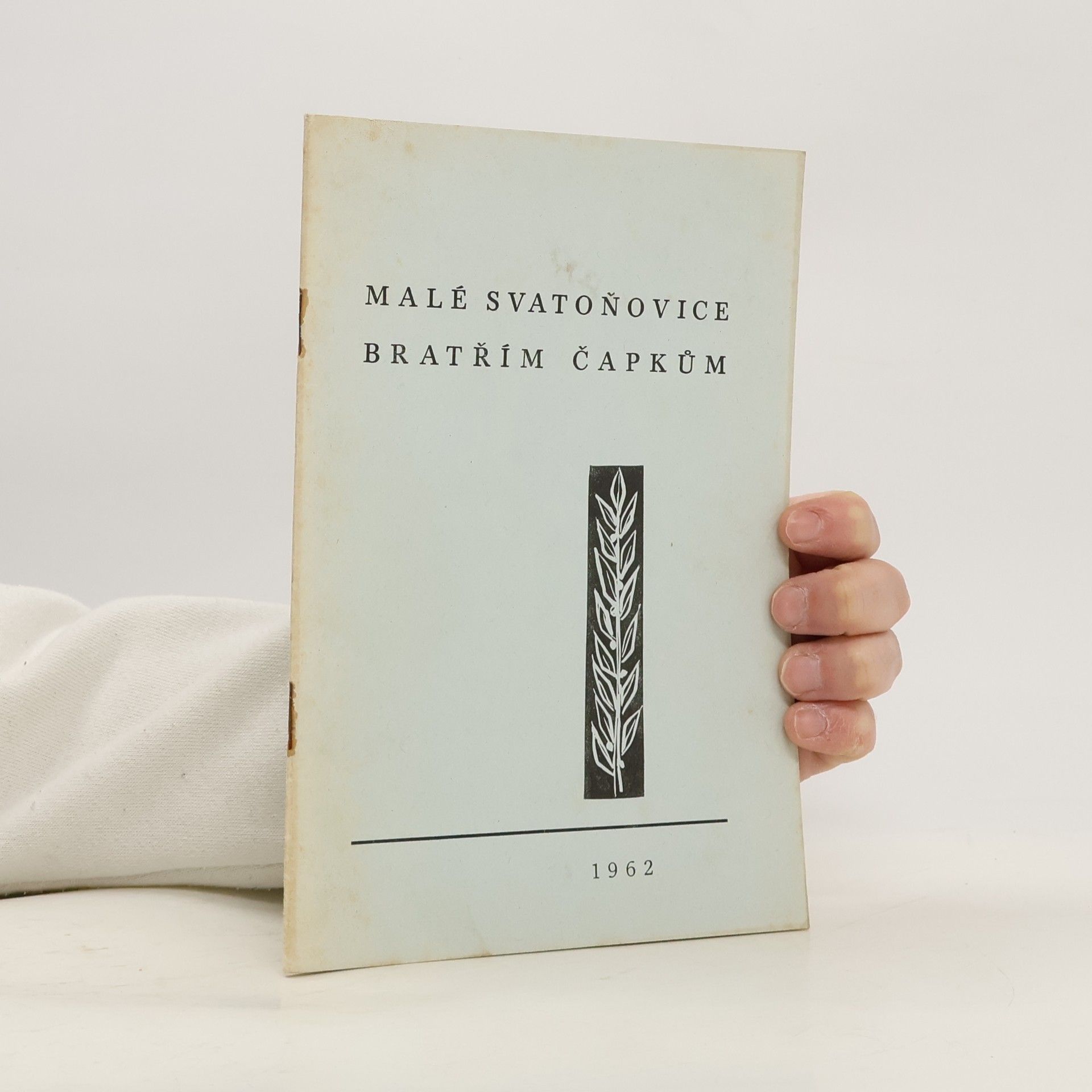 Auteurscollectief Malé Svatoňovice Bratřím Čapkům