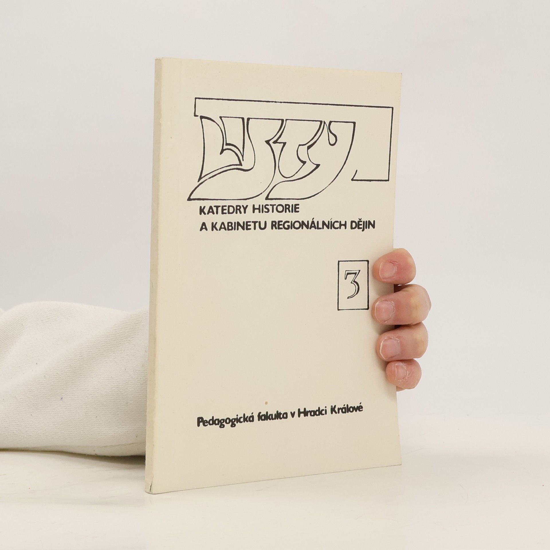 Kolektív autorov Listy katedry historie 3