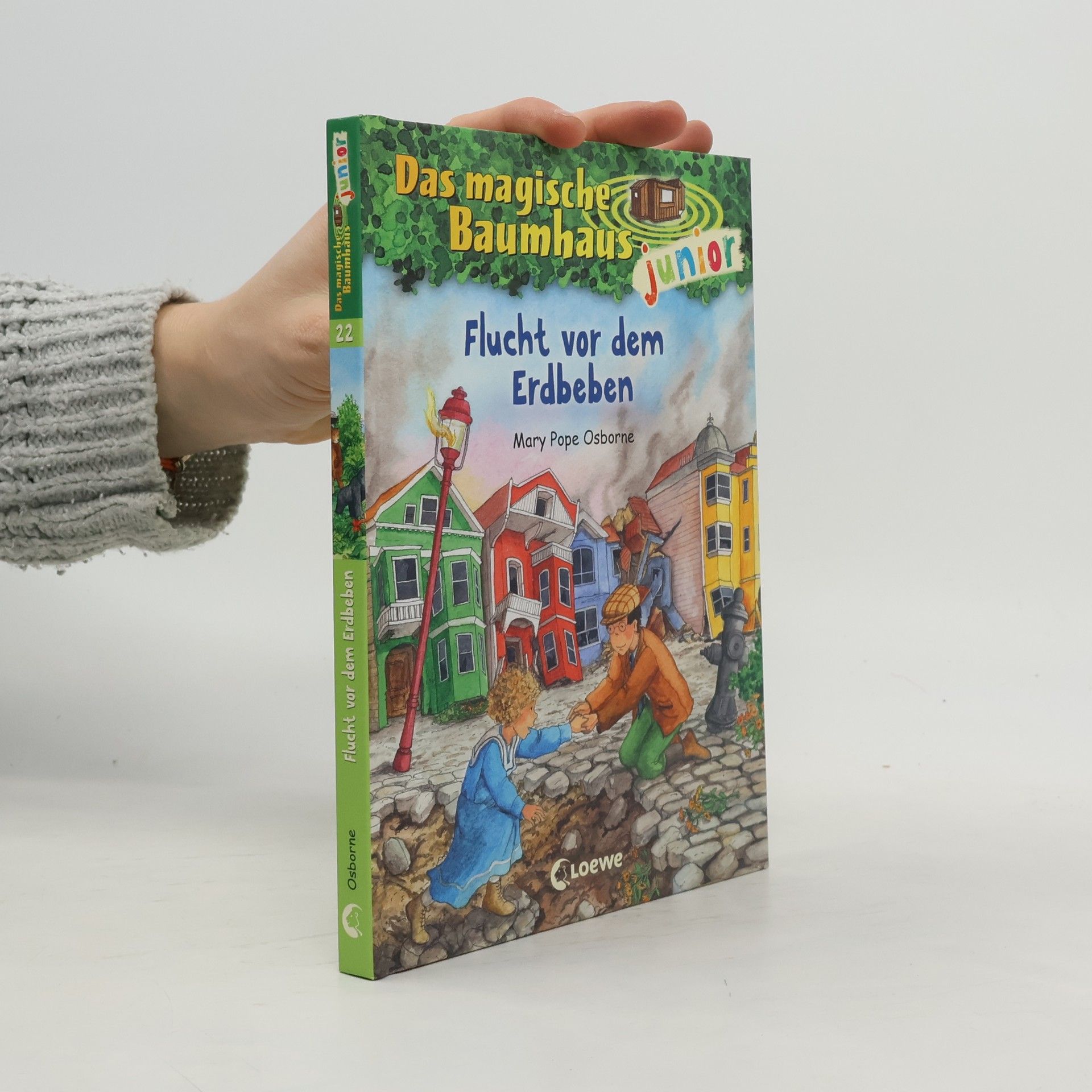 Mary Pope Osborne Das magische Baumhaus junior 22 - Flucht vor dem Erdbeben