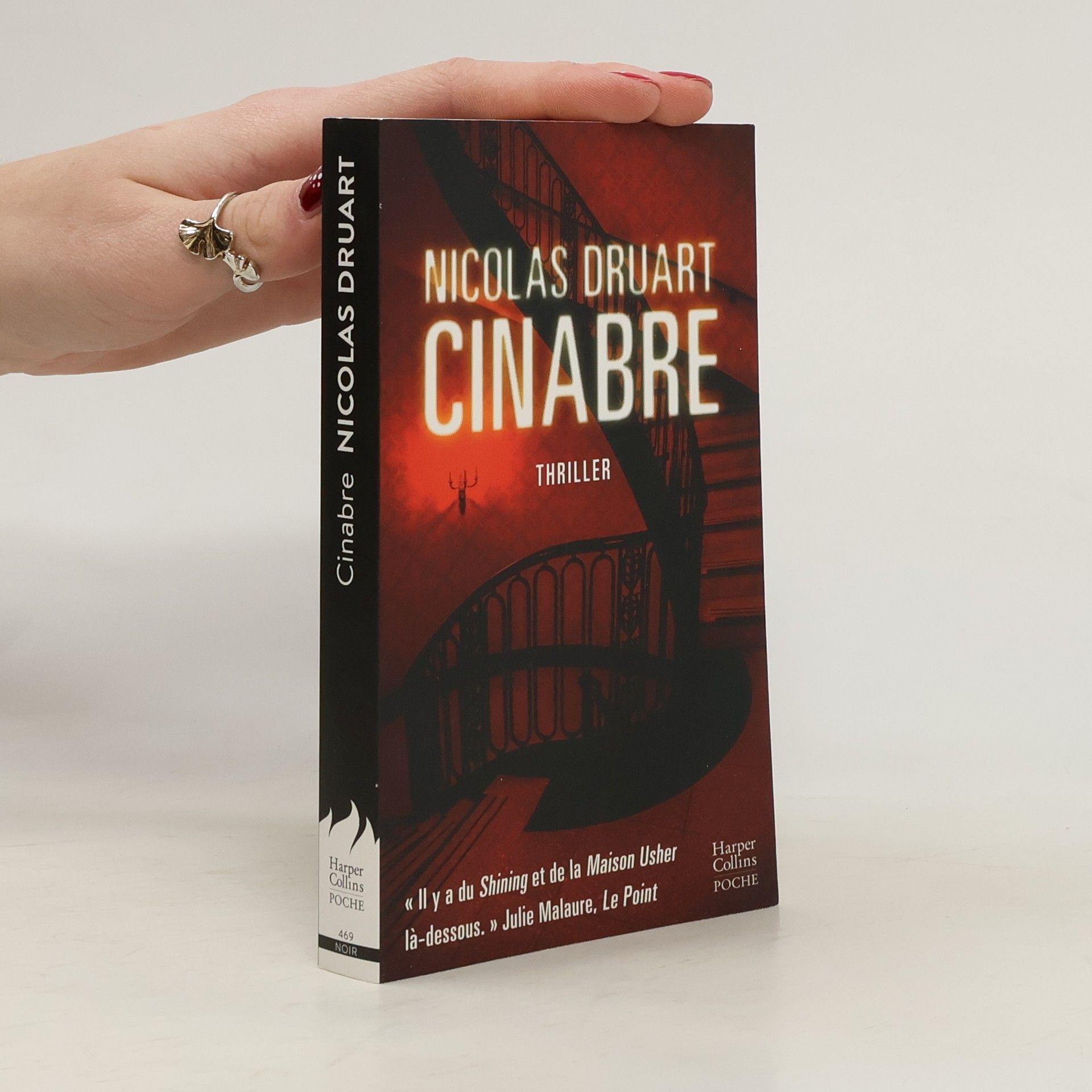 Nicolas Druart Noir: Cinabre - Prix HarperCollins Poche 2023