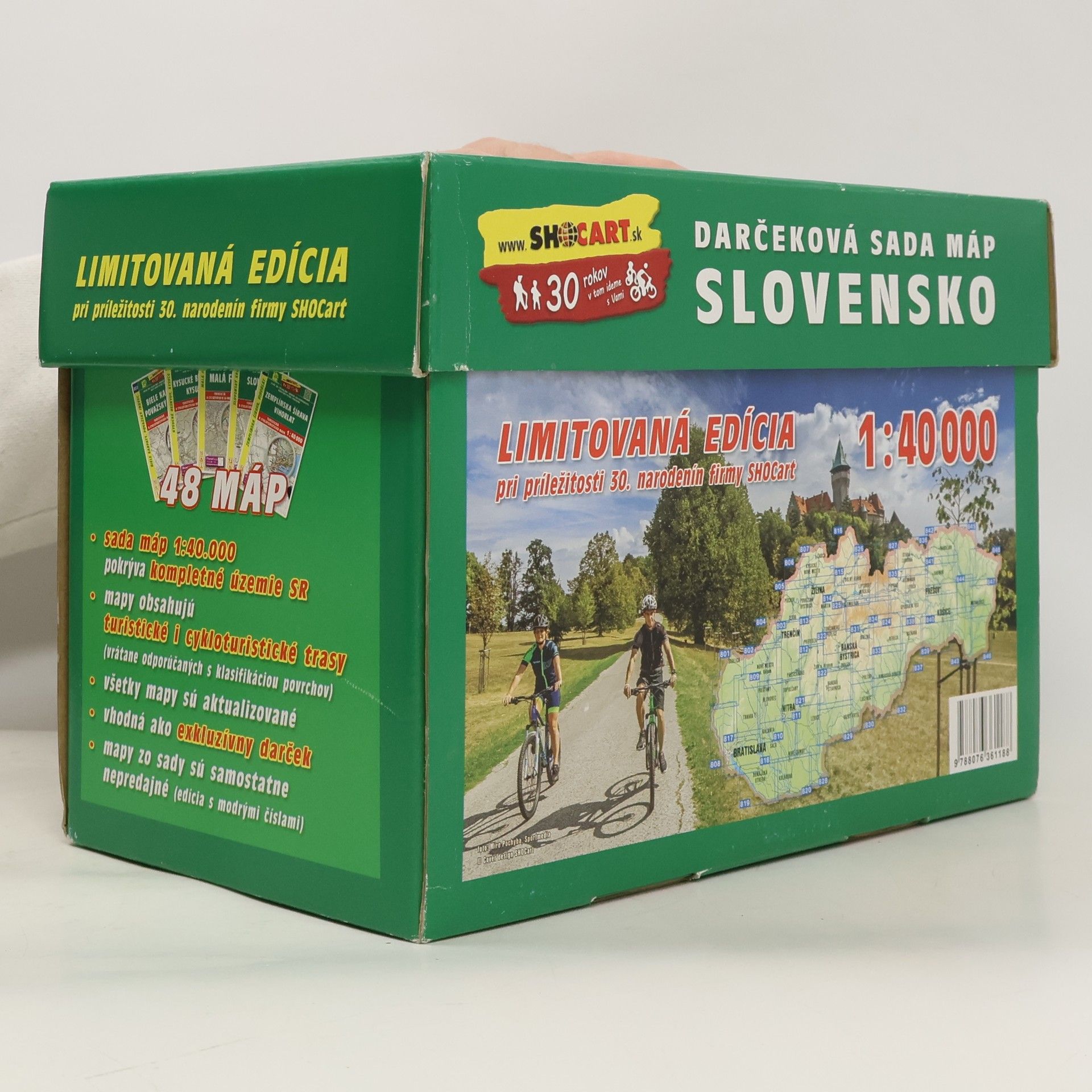 Autores varios Darčeková sada máp. Slovensko