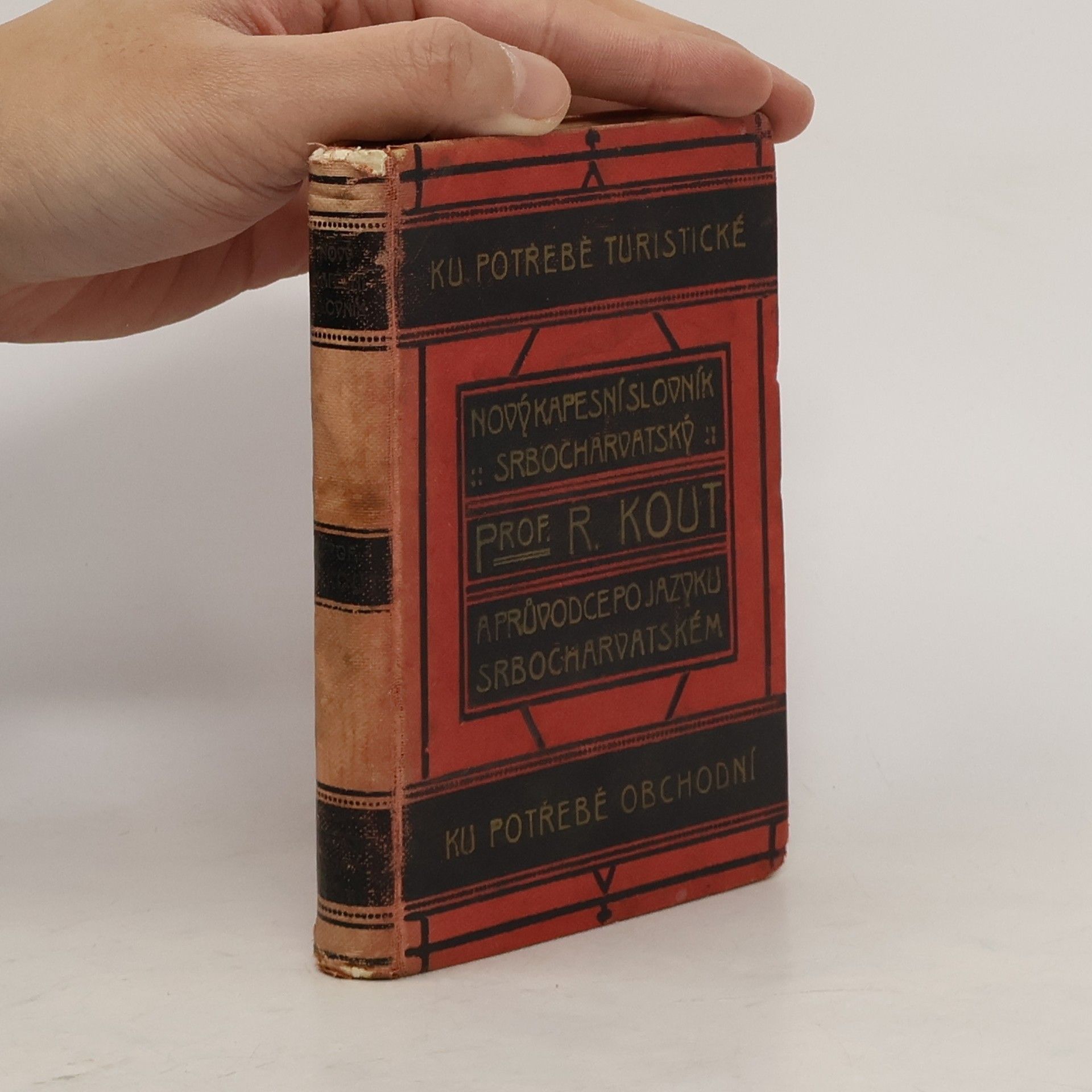 Nový kapesní slovník srbocharvatský a průvodce po jazyku srbocharvatském