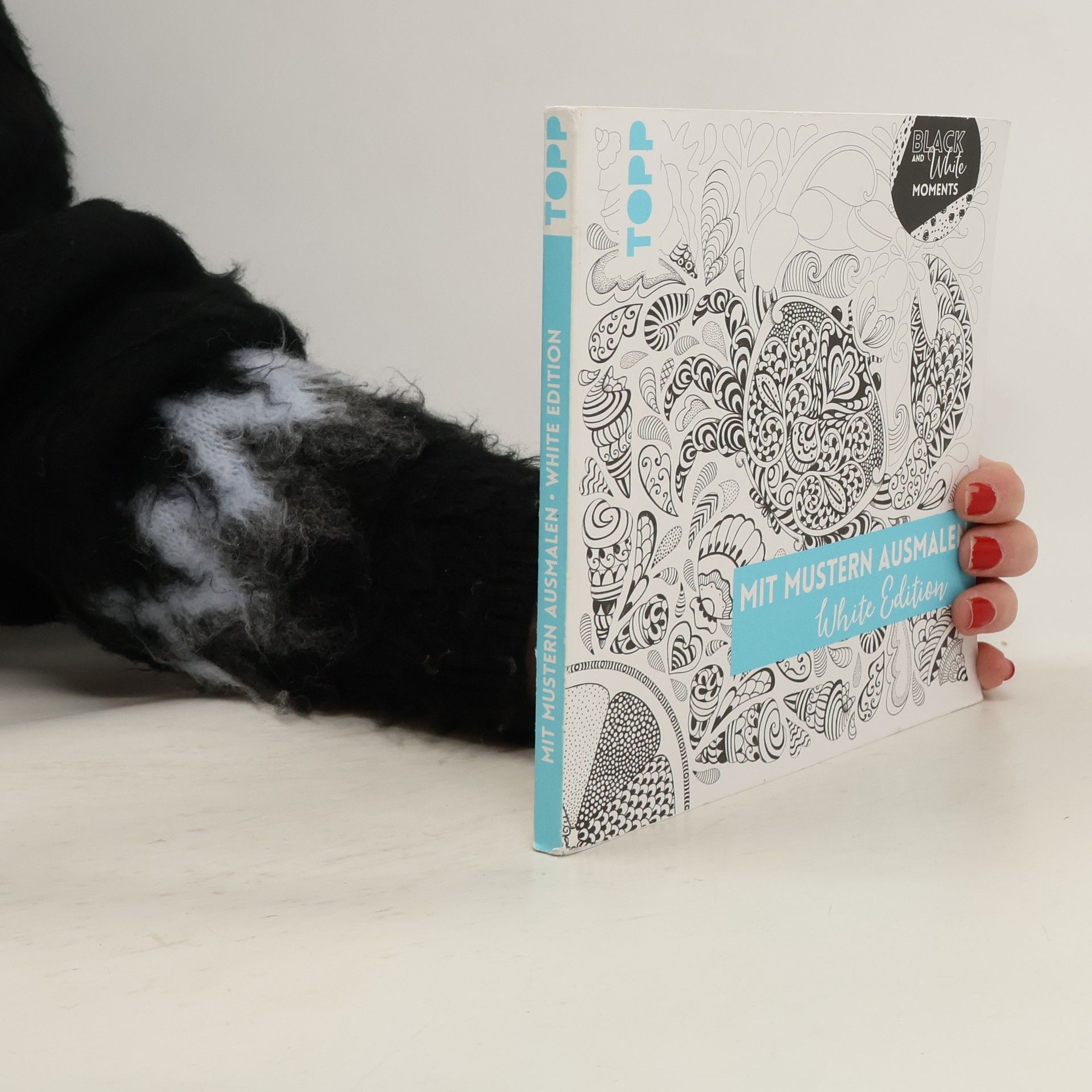 Natascha Pitz Black & White Moments - Mit Mustern Ausmalen. White Edition