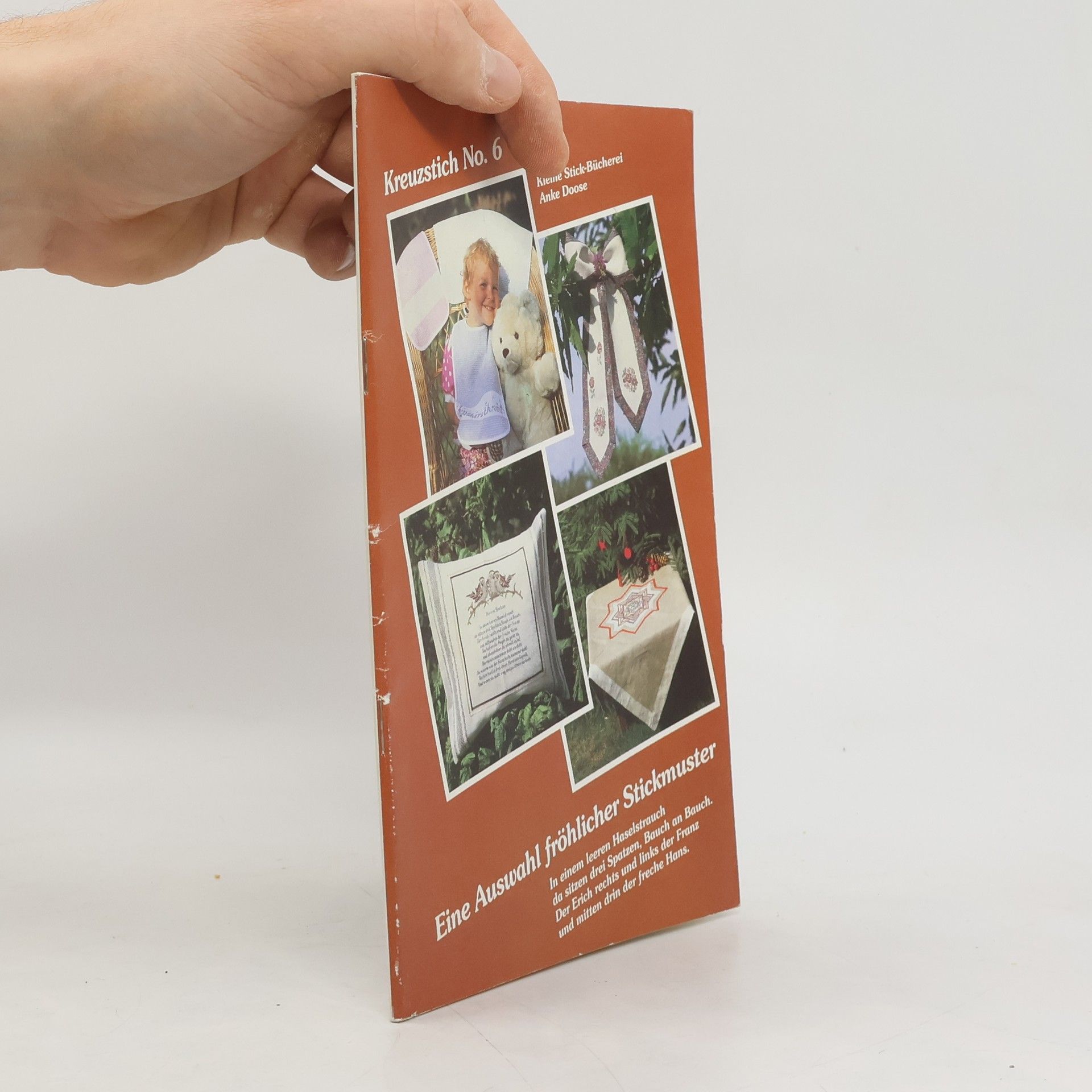 Anke Hanssen-Doose Kreuzstich No. 6. Eine Auswahl fröhlicher Stickmuster