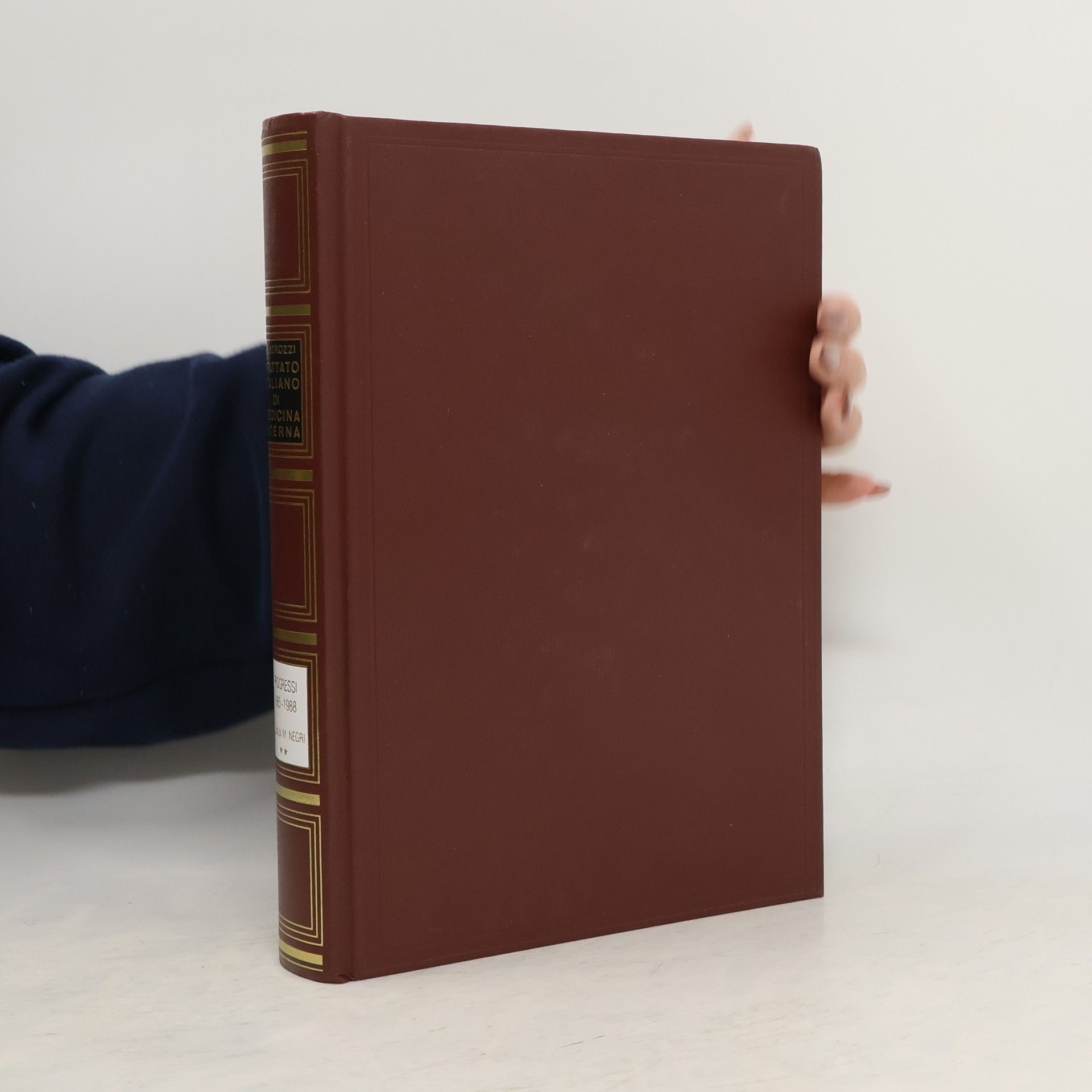 Paolo Introzzi Trattato italiano di medicina interna. Progressi 1985-88