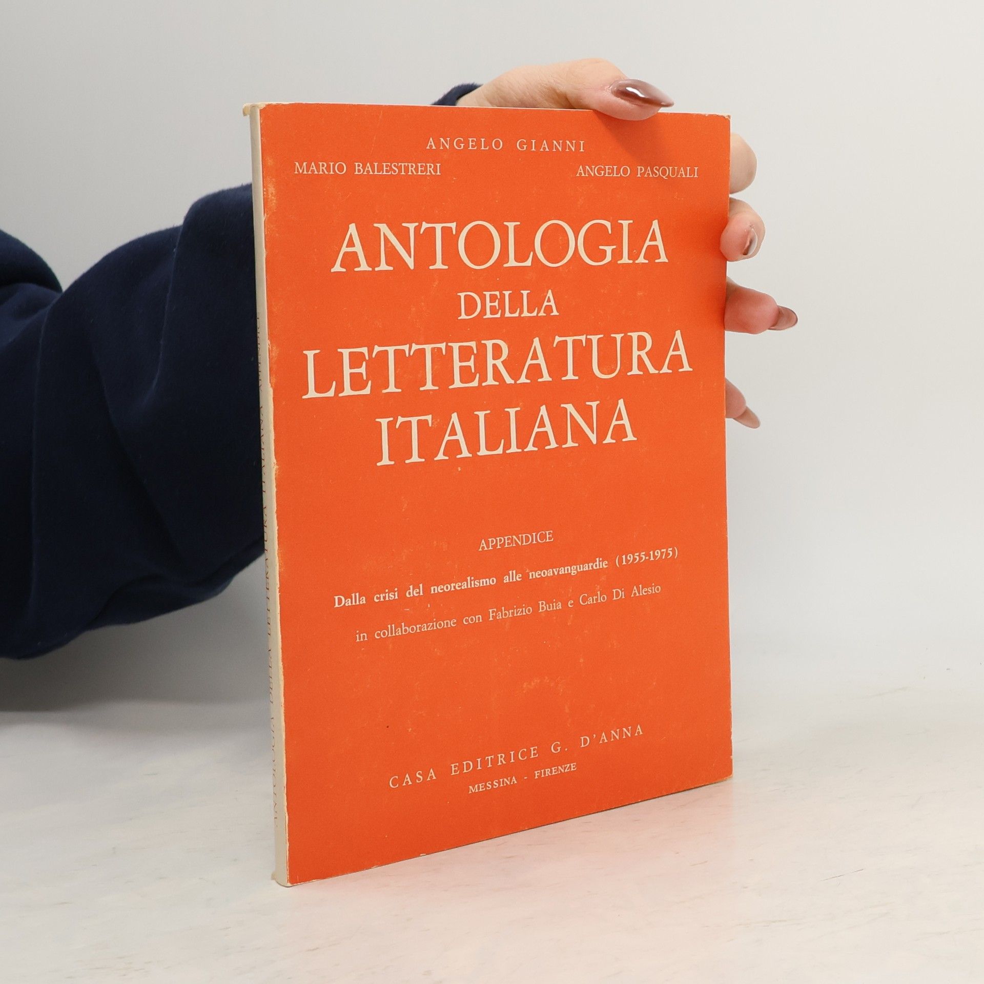 Antologia della Letteratura Italiana. Appendice