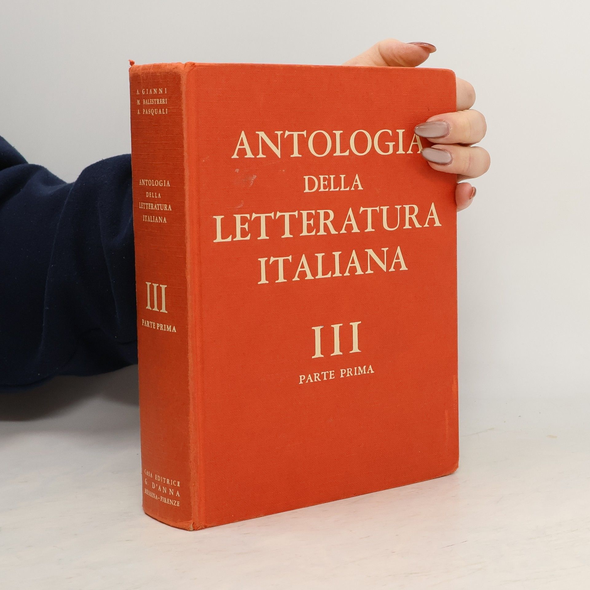 AA.VV. Antologia della Letteratura Italiana III