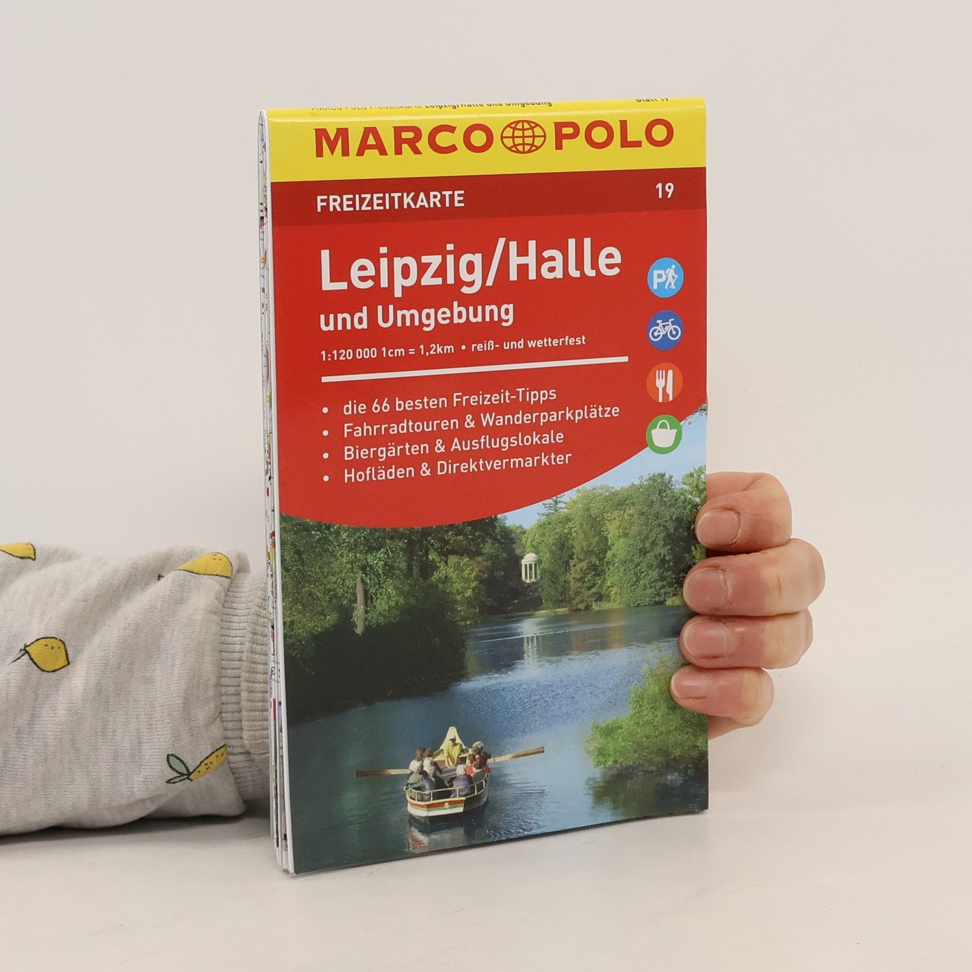MairDuMont Marco Polo Freizeitkarte Leipzig/Halle und Umgebung