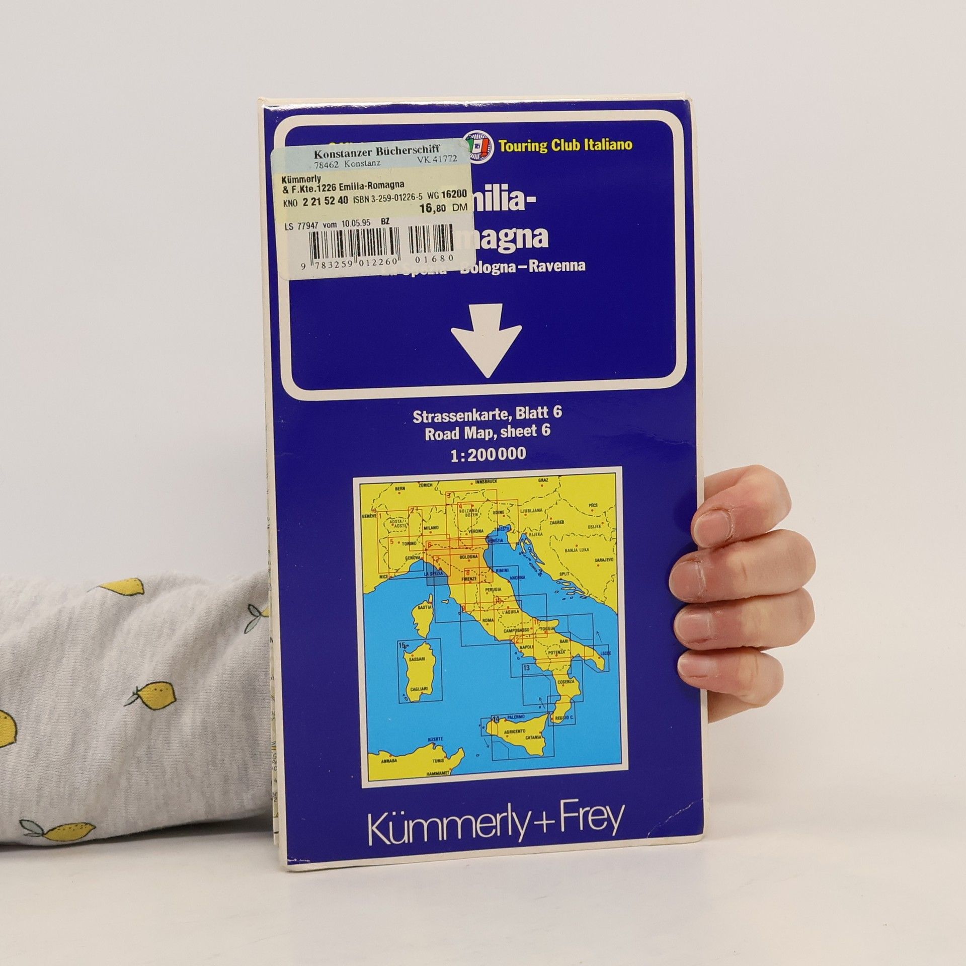 Kümmerly+Frey 1234 Maps - 6: Emilia-Romagna