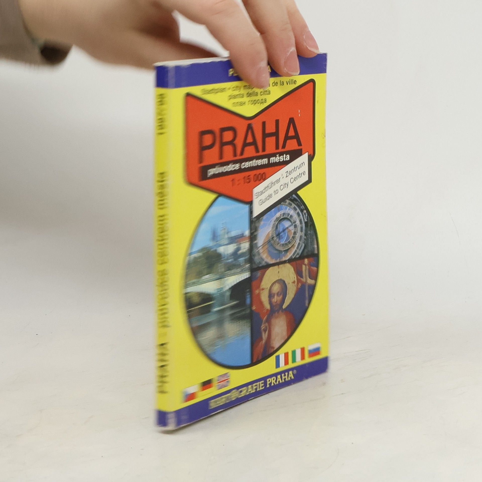 Collectif d'auteurs Praha : plán města : průvodce centrem města 1:15 000
