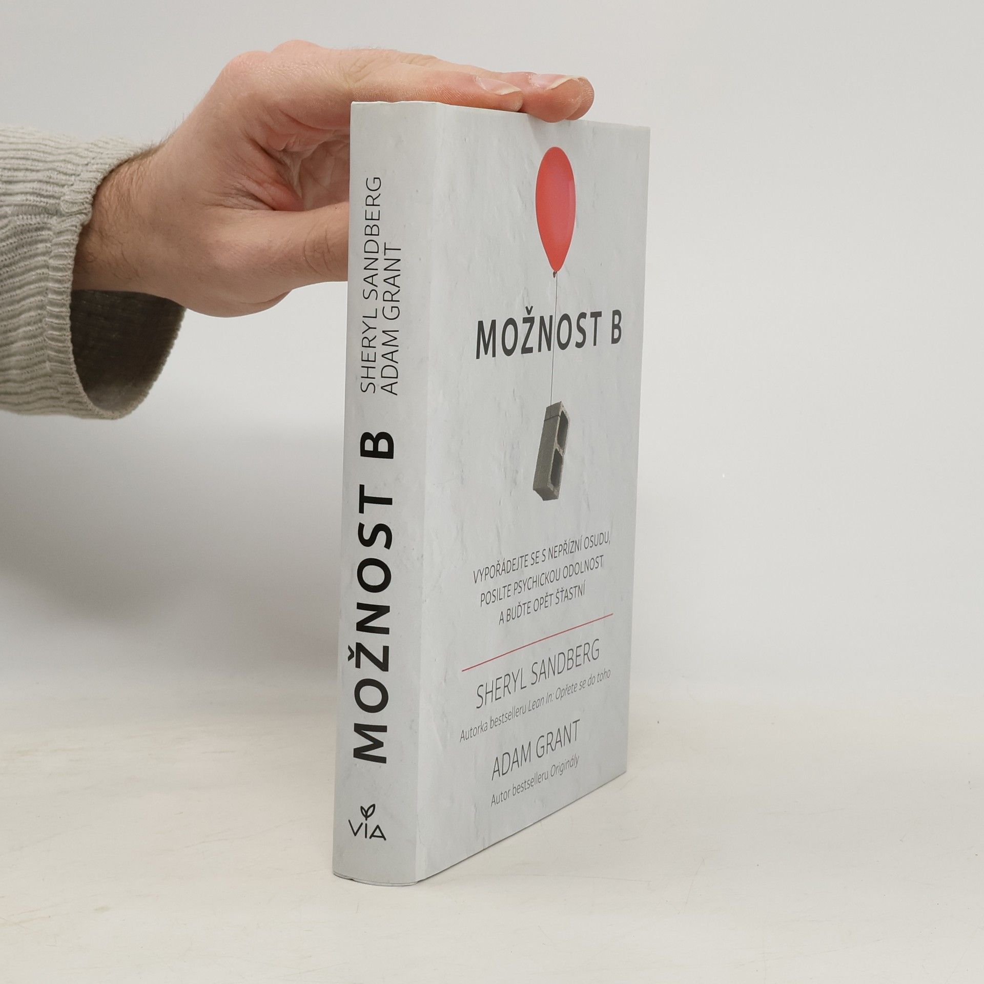 Sheryl Sandberg Možnost B: Vypořádejte se s nepřízní osudu, posilte psychickou odolnost a buďte opět šťastní