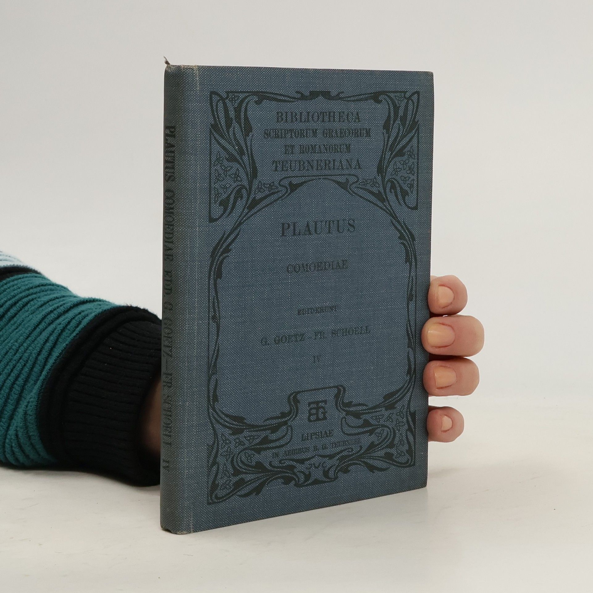 Plautus T. Macci Plauti Comoediae IV