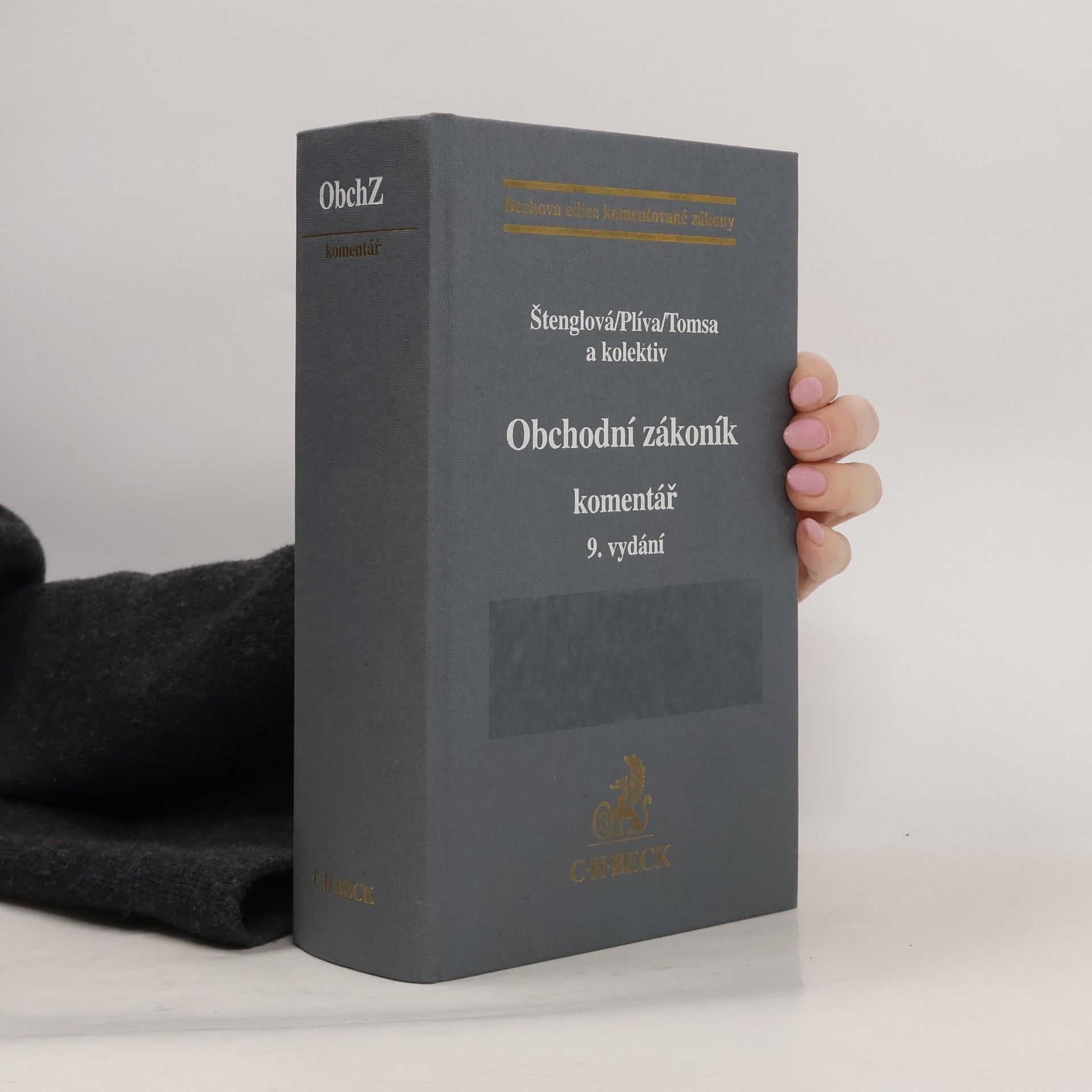 Collectif d'auteurs Obchodní zákoník. Komentář. 9. vydání