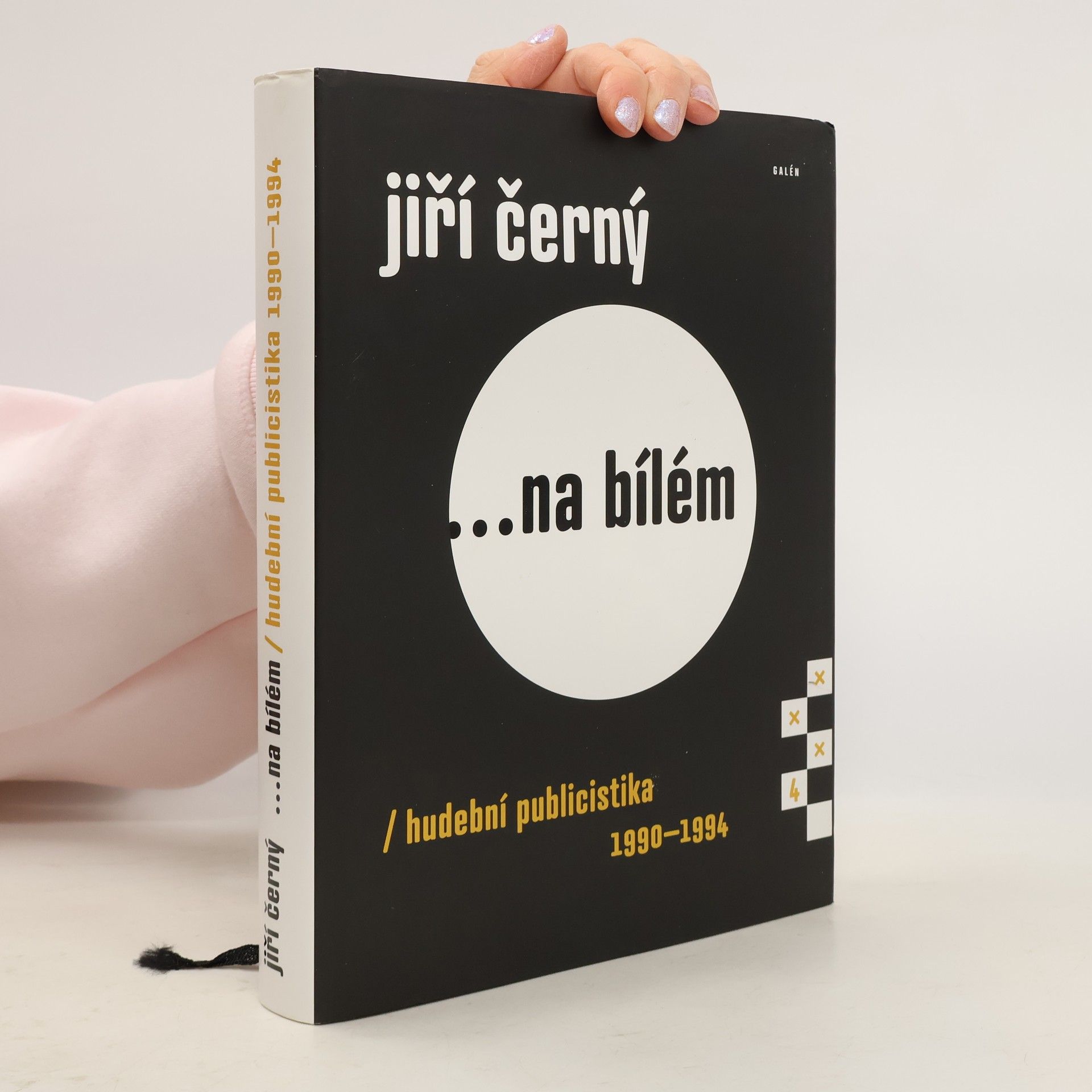 Jiří Černý ...na bílém 4. Hudební publicistika 1990-1994