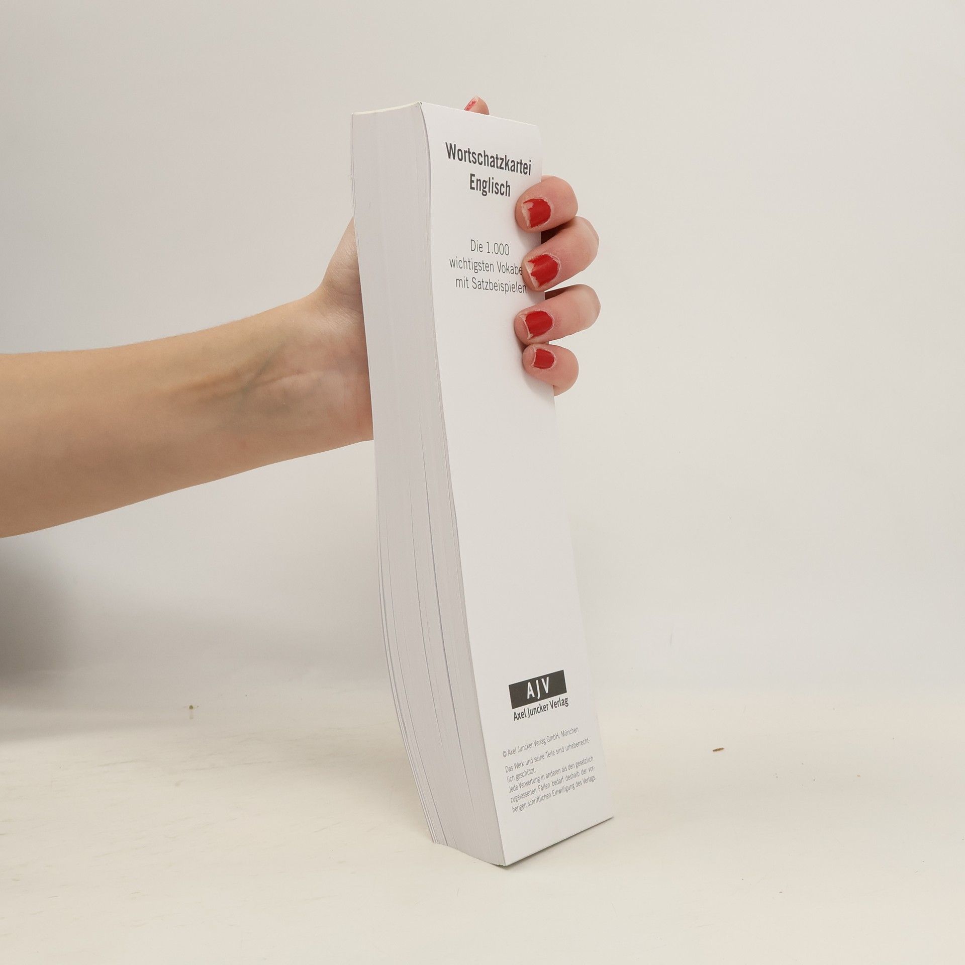 Various authors Wortschatzkartei Englisch, Karteikarten