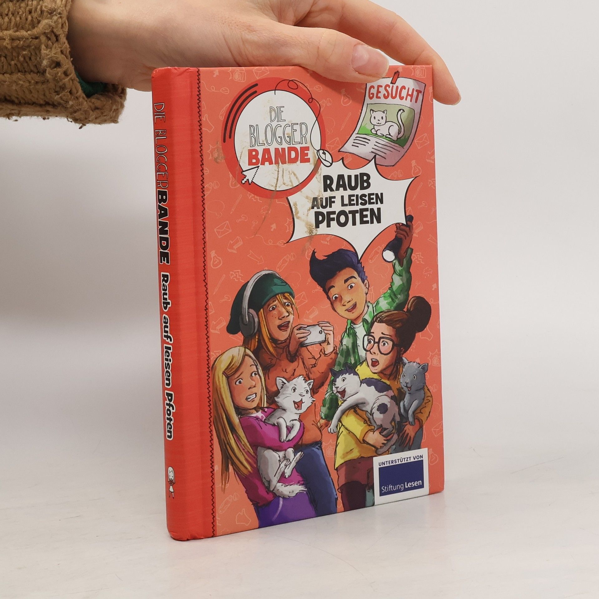 Julia Breitenöder Die Bloggerbande - Raub auf leisen Pfoten