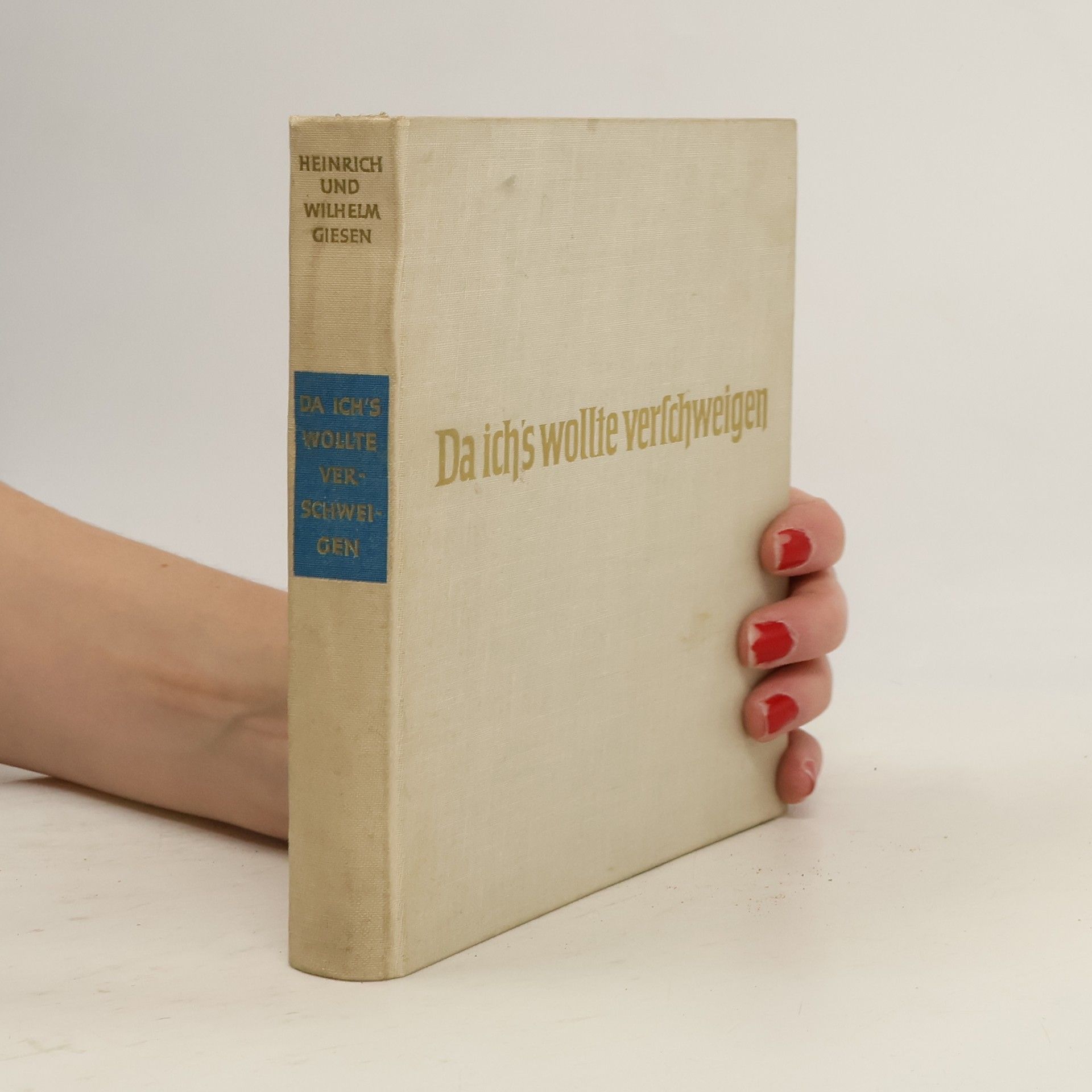 Da ichs wollte verschweigen