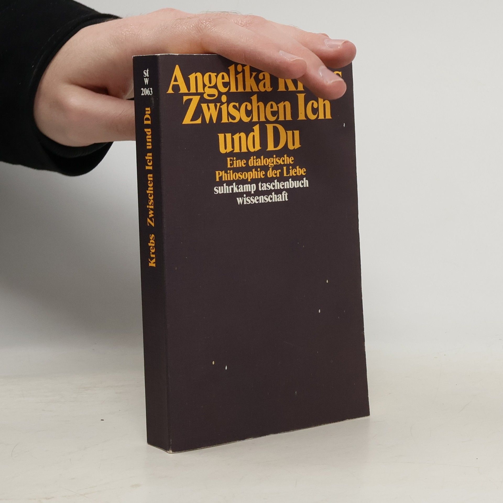 Suhrkamp Taschenbuch Wissenschaft: Zwischen Ich und Du