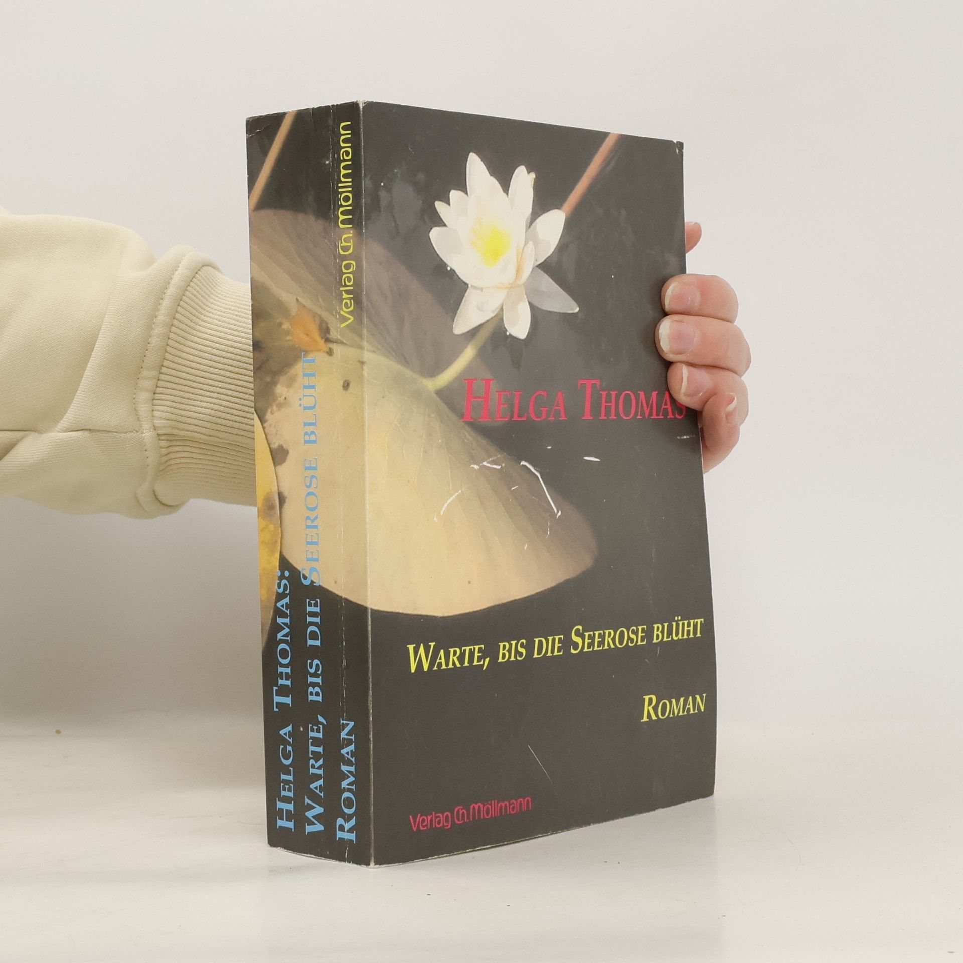 Warte, bis die Seerose blüht