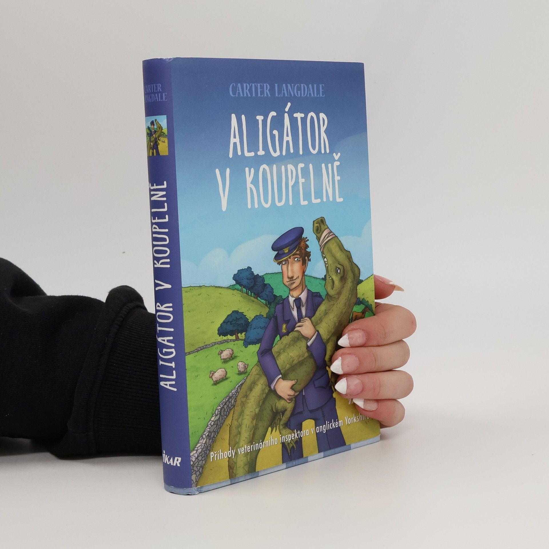 Aligátor v koupelně