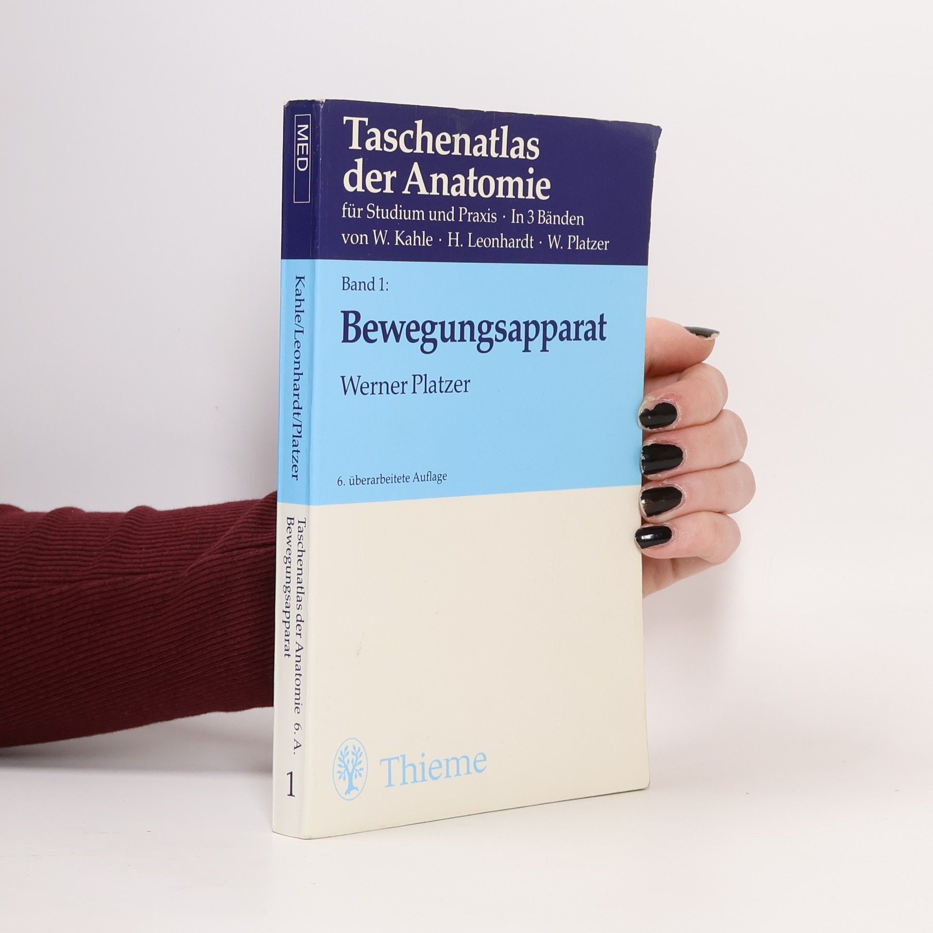 Taschenatlas der Anatomie 1. Bewegungsapparat