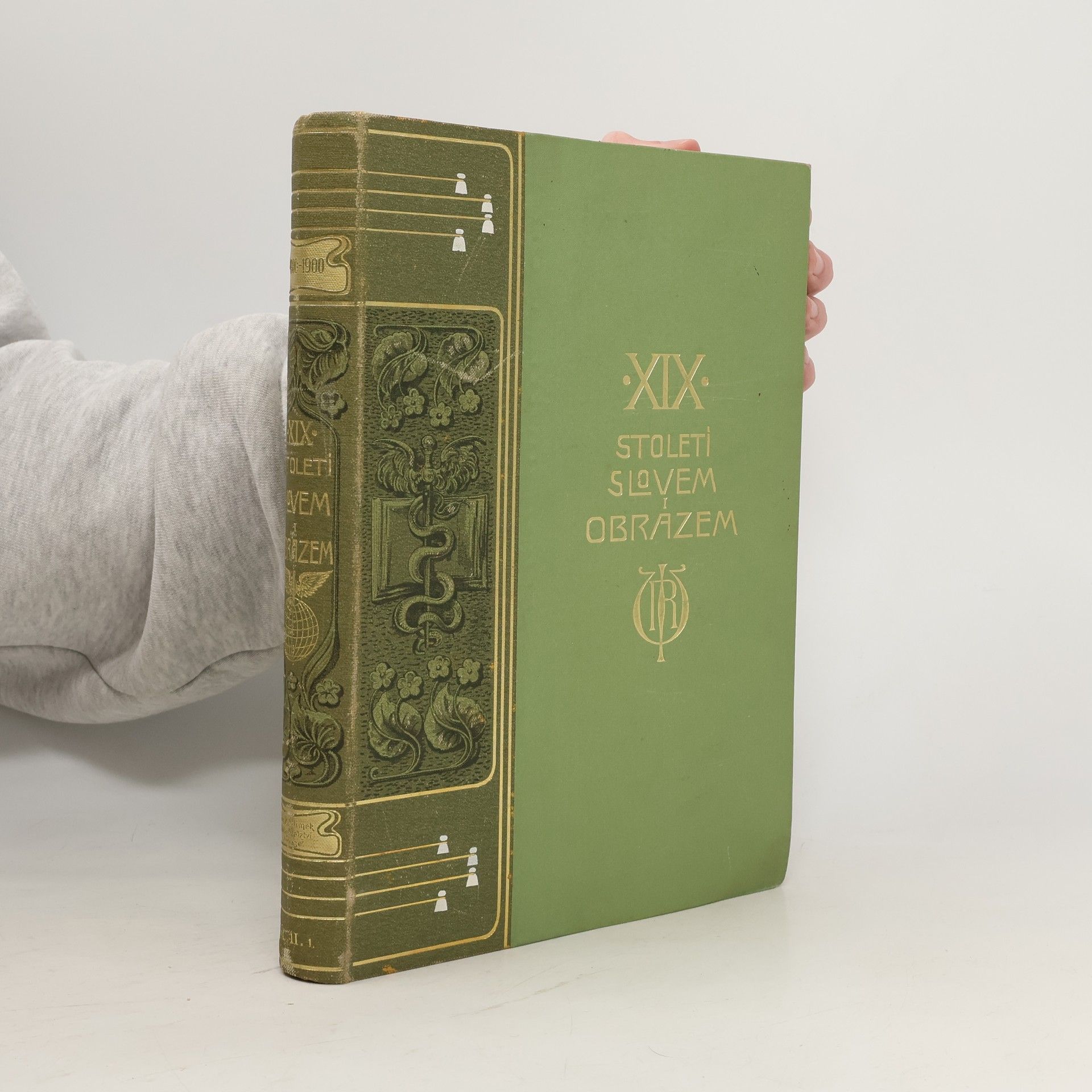 Jan Klecanda Devatenácté století slovem a obrazem. Díl II. Svazek I.