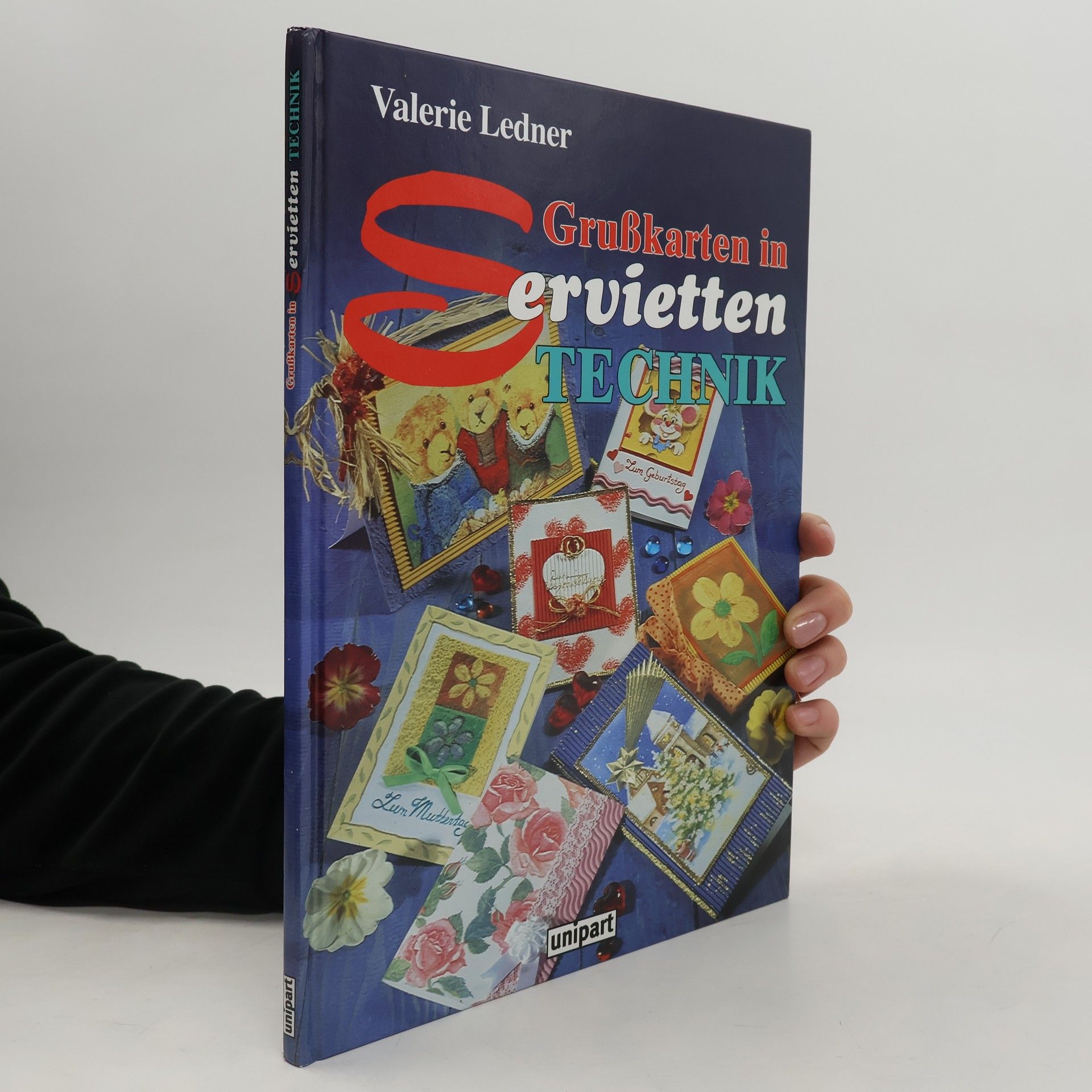 Grußkarten in Serviettentechnik