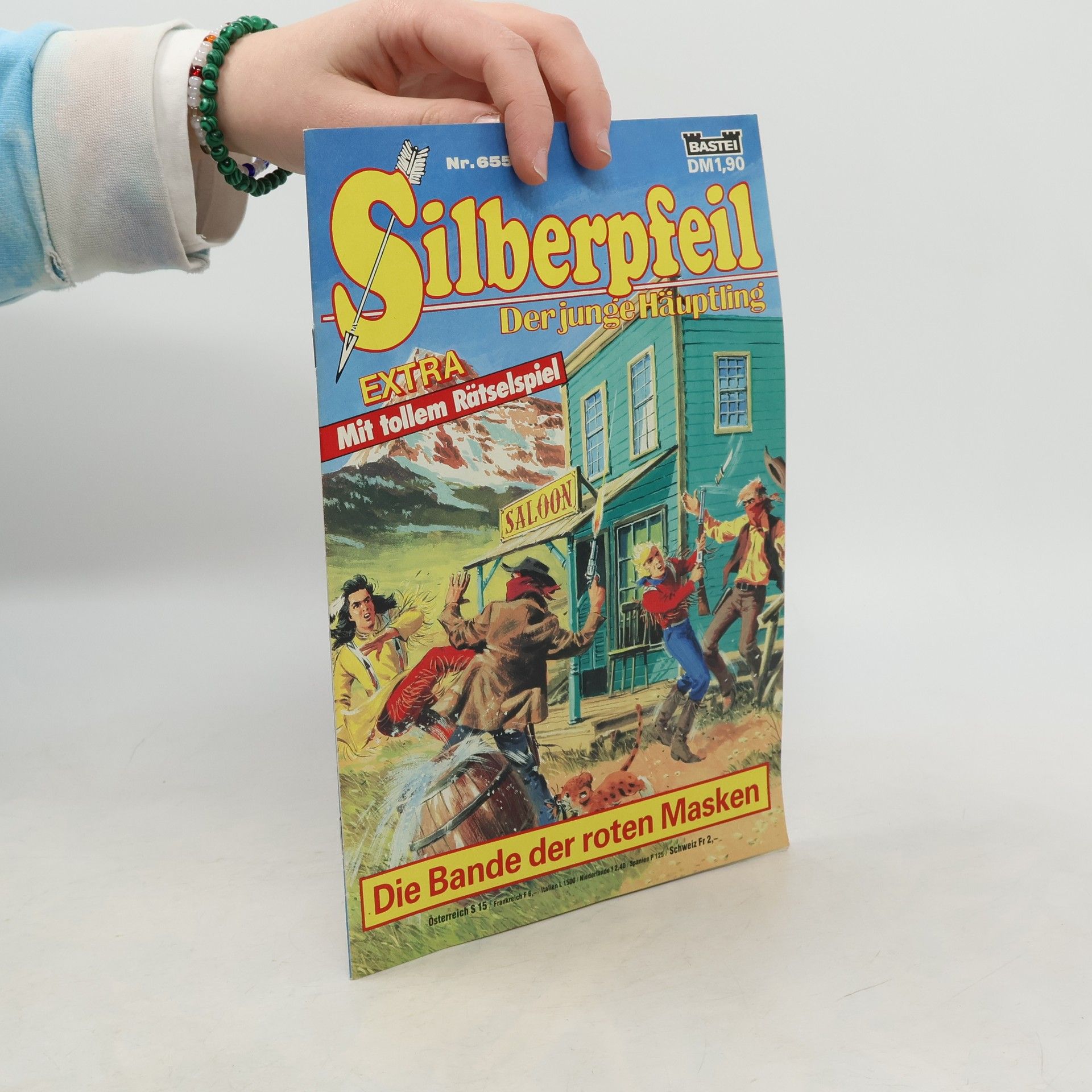 Autores varios Silberpfeil. Der junge Häuptling Nr. 655