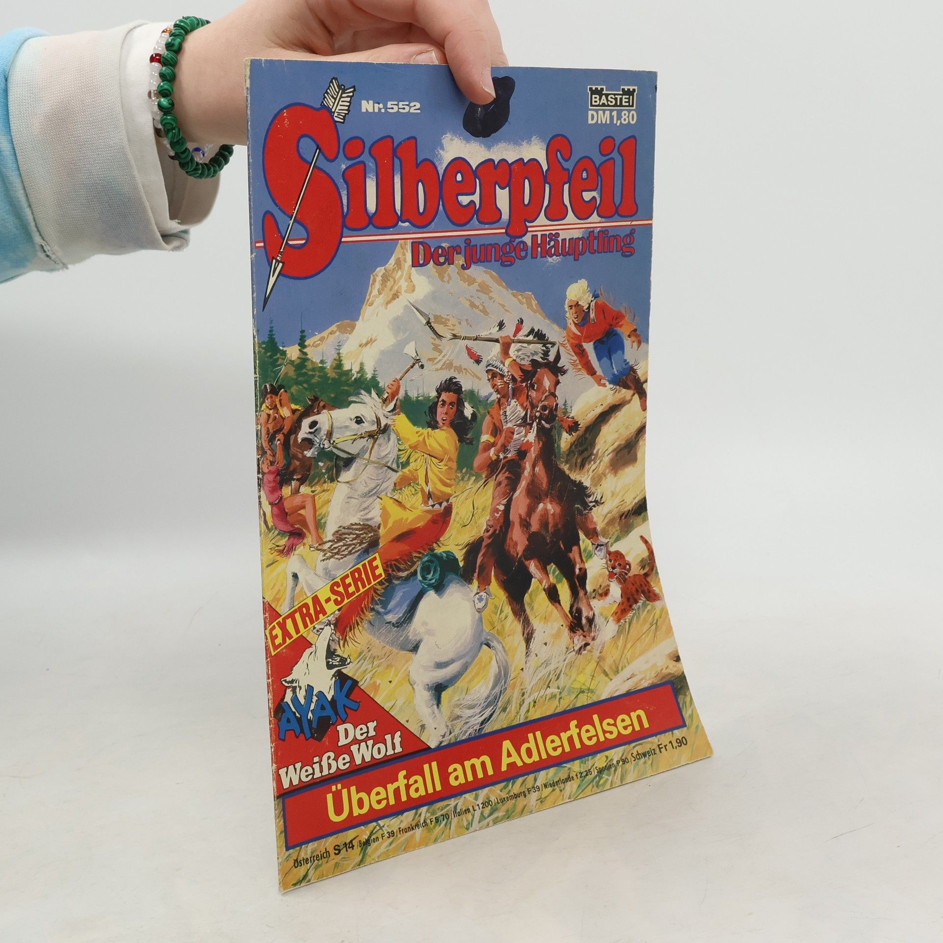 Autores varios Silberpfeil 552: Der junge Häuptling