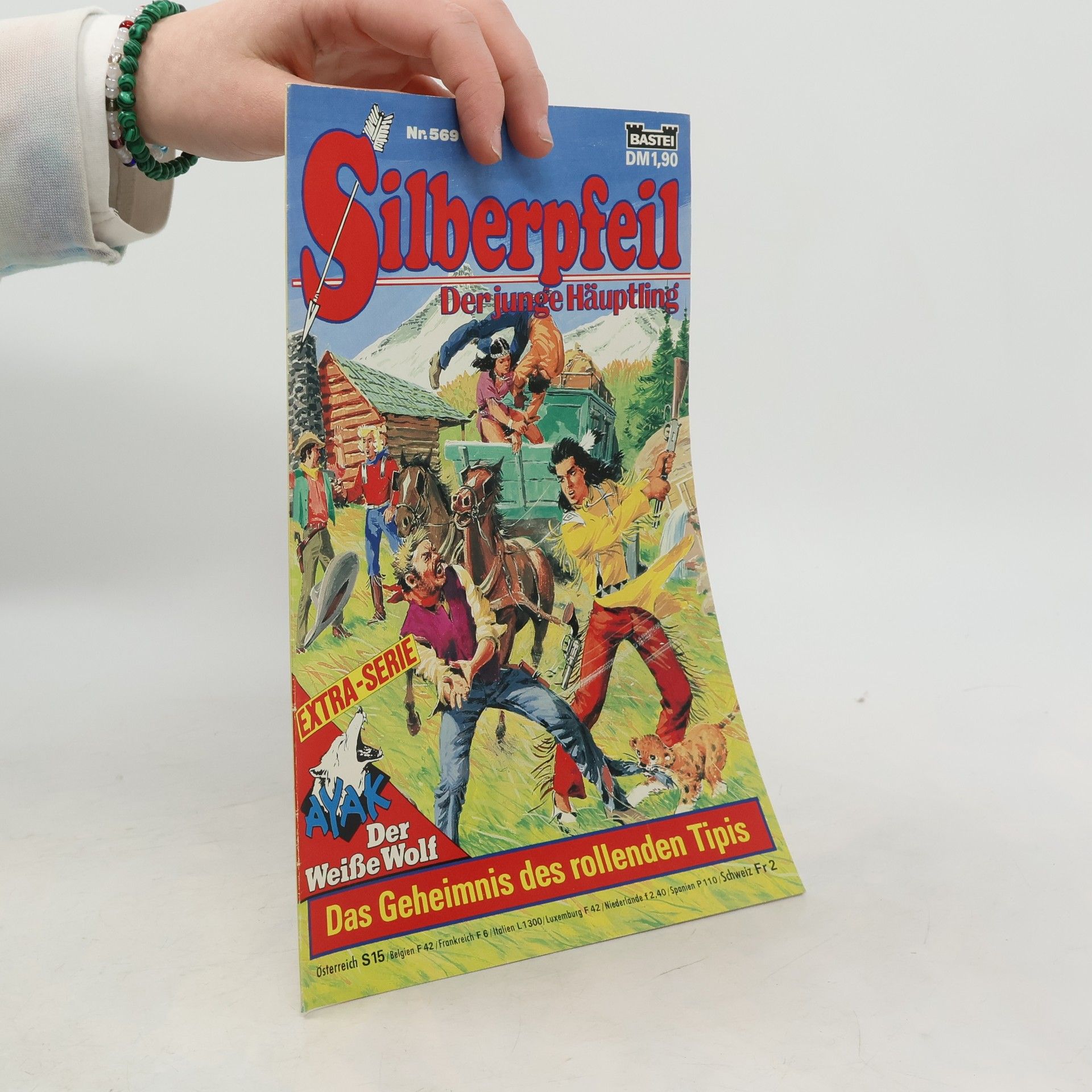 Collectif d'auteurs Silberpfeil 569. Der junge Häuptling