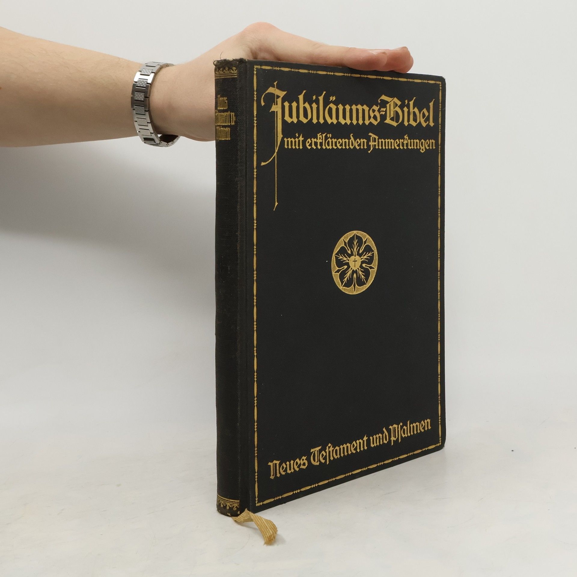 Martin Luther Stuttgarter Jubiläumsbibel mit erklärenden Anmerkungen