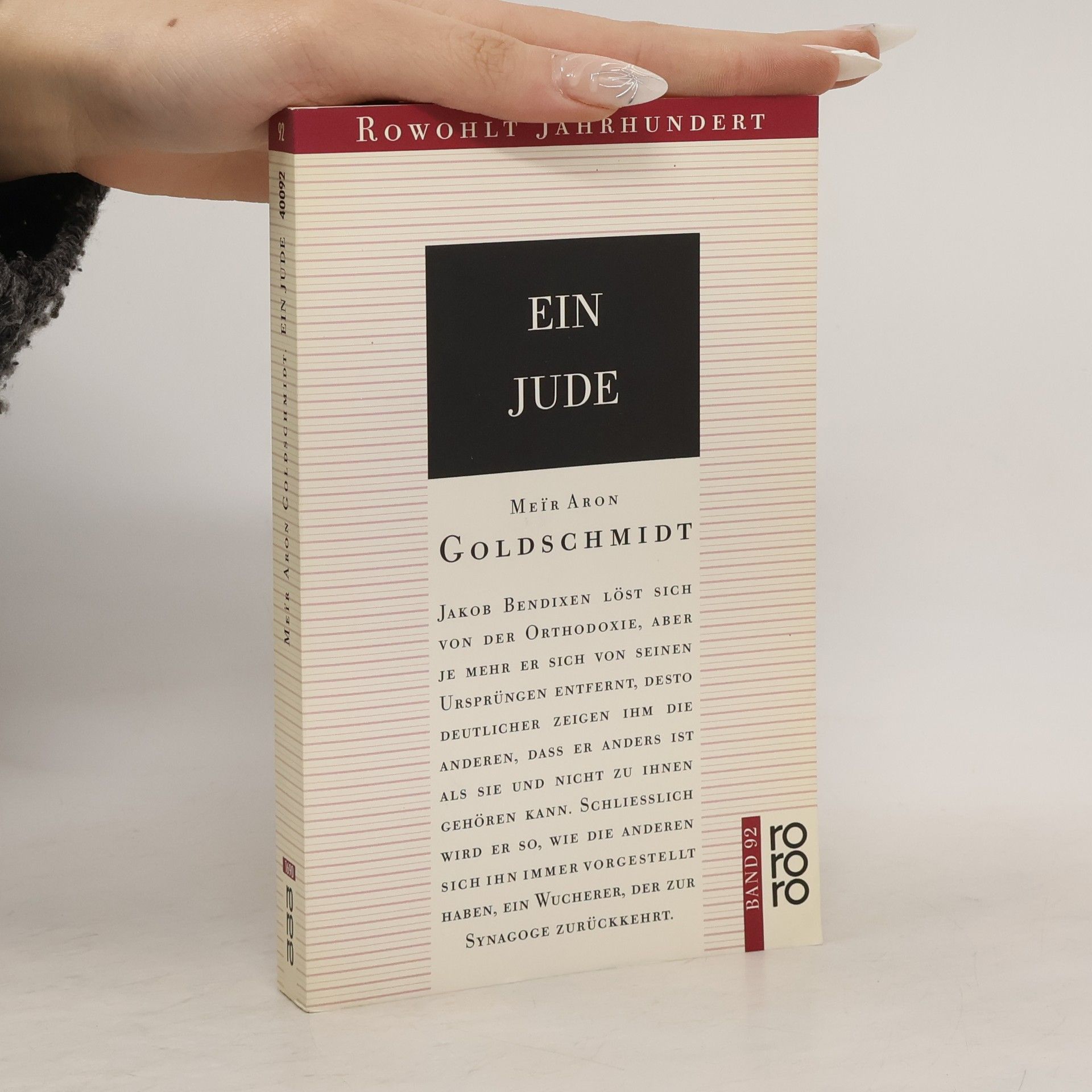 Meïr Aron Goldschmidt Ein Jude