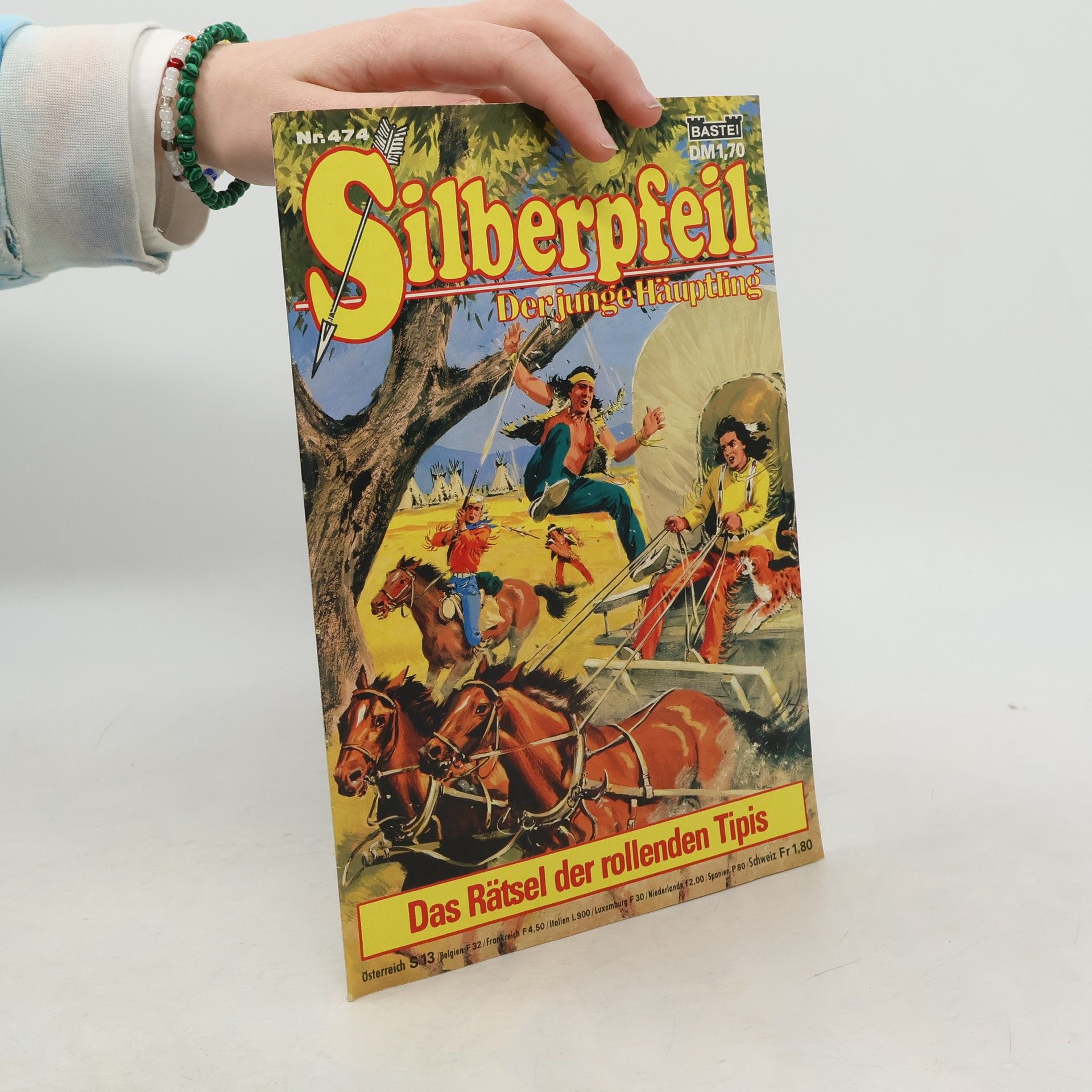 Autores varios Silberpfeil 474. Der junge Häuptling