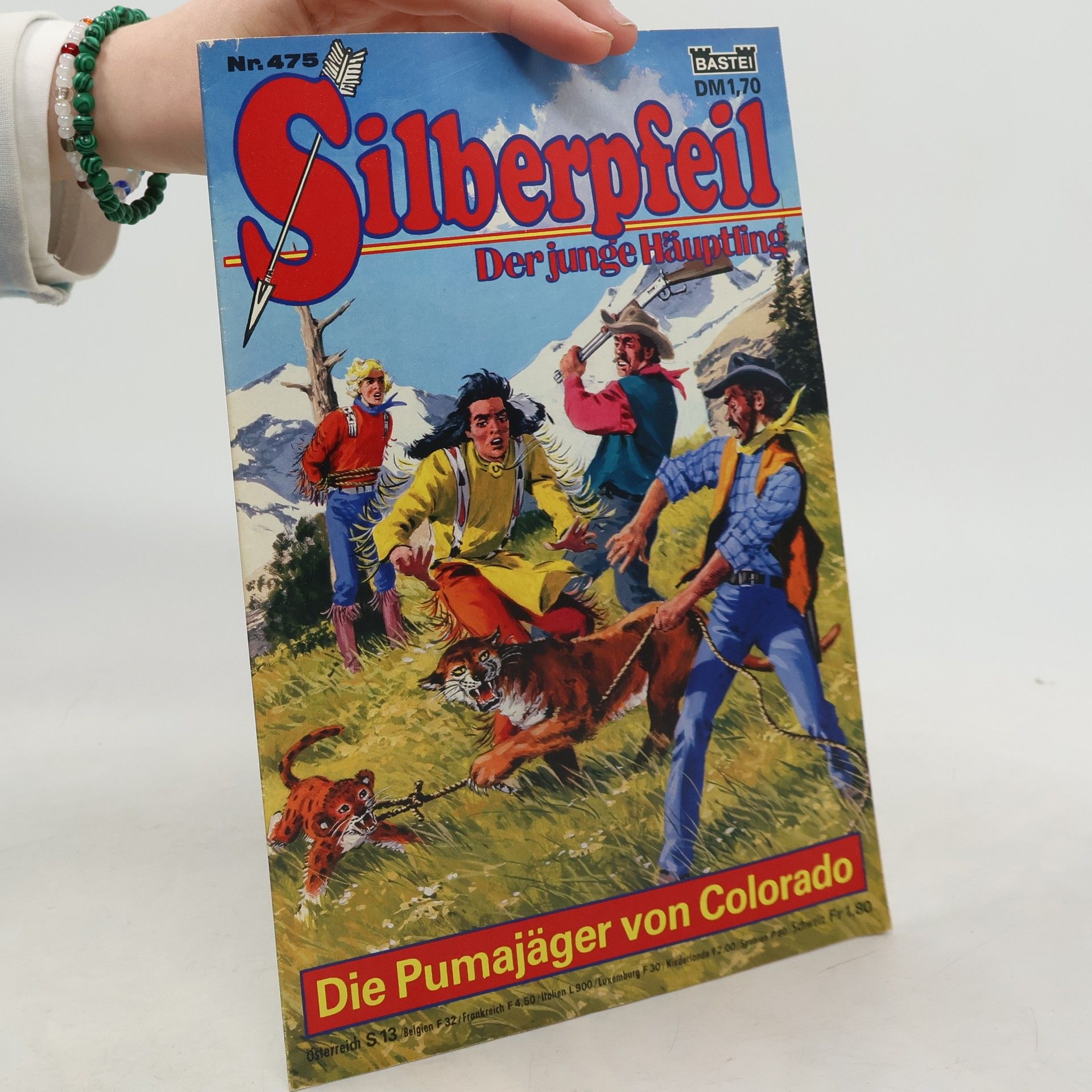 Autores varios Silberpfeil 475. Der junge Häuptling