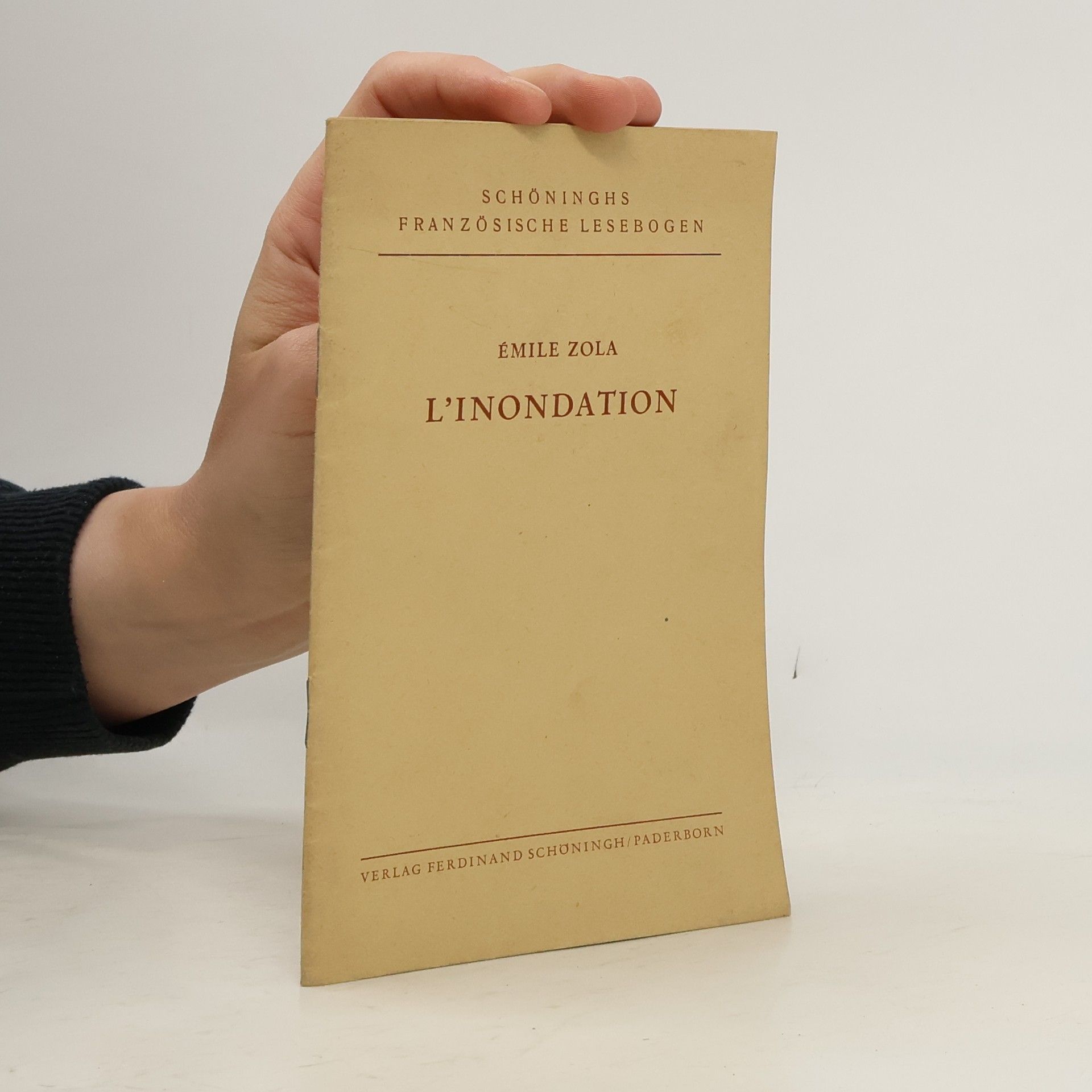 Émile Zola L'inondation