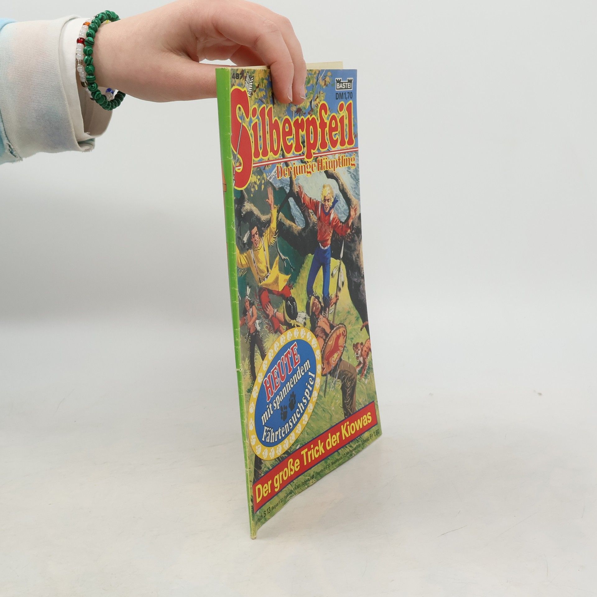 Autores varios Silberpfeil 487. Der junge Häuptling