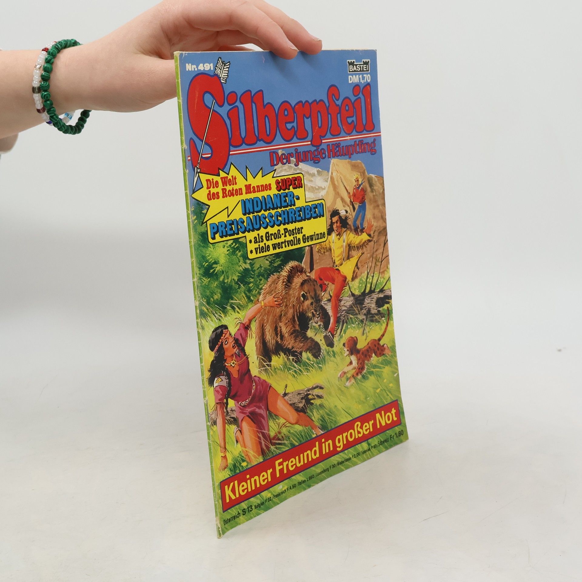 Autores varios Silberpfeil 491. Der junge Häuptling